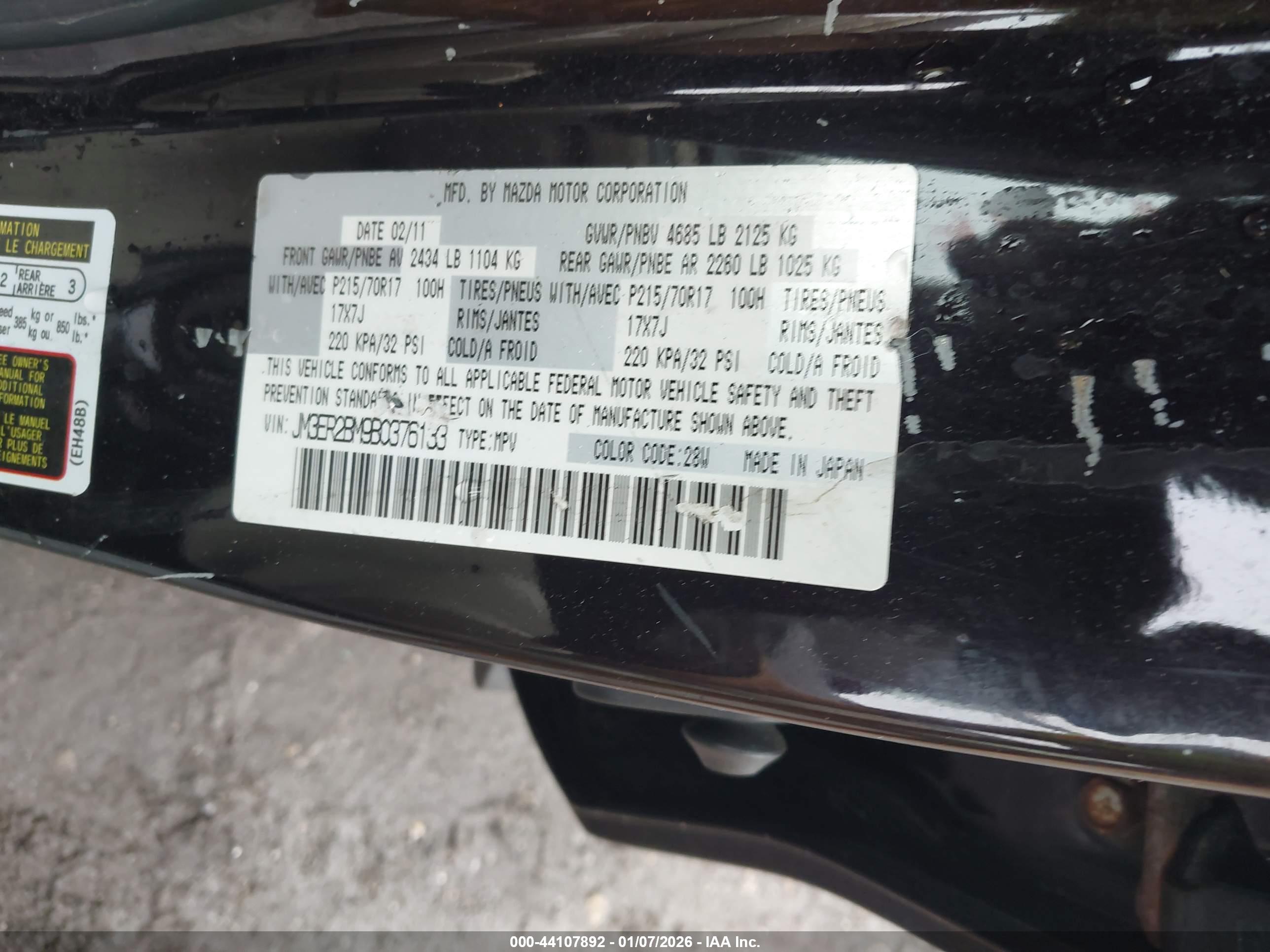 MAZDA CX-7 image 9