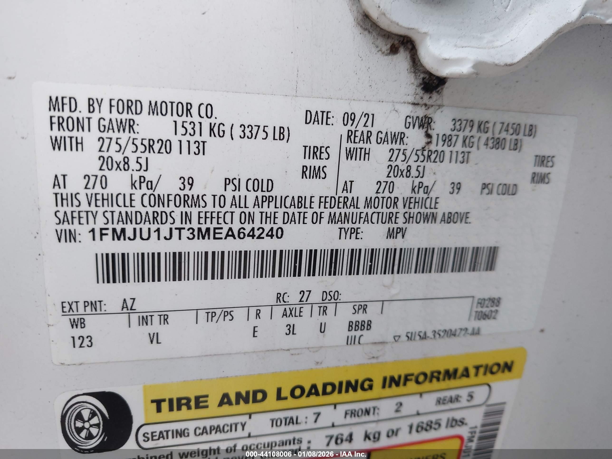FORD EXPEDITION image 9