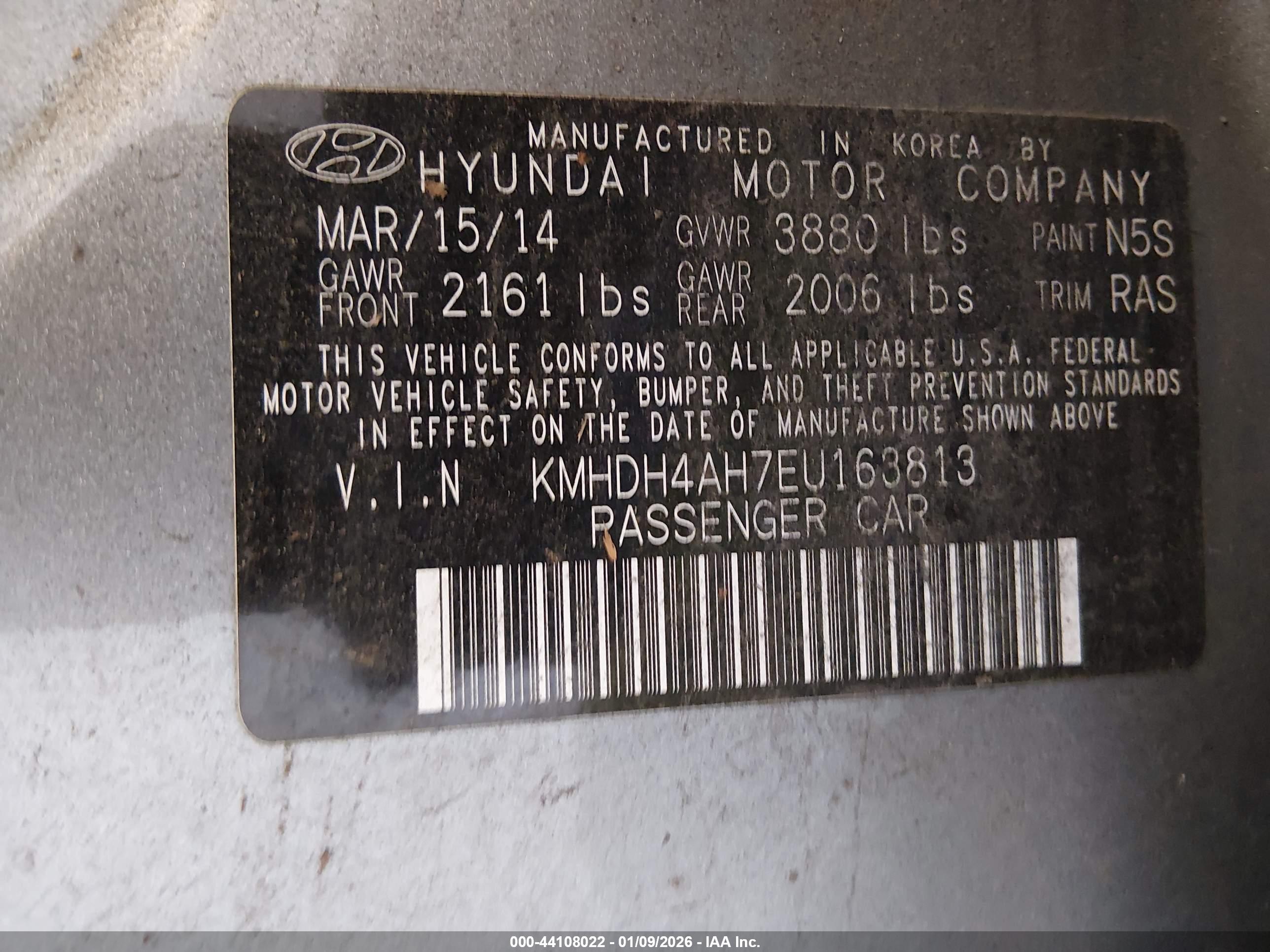 HYUNDAI ELANTRA image 9