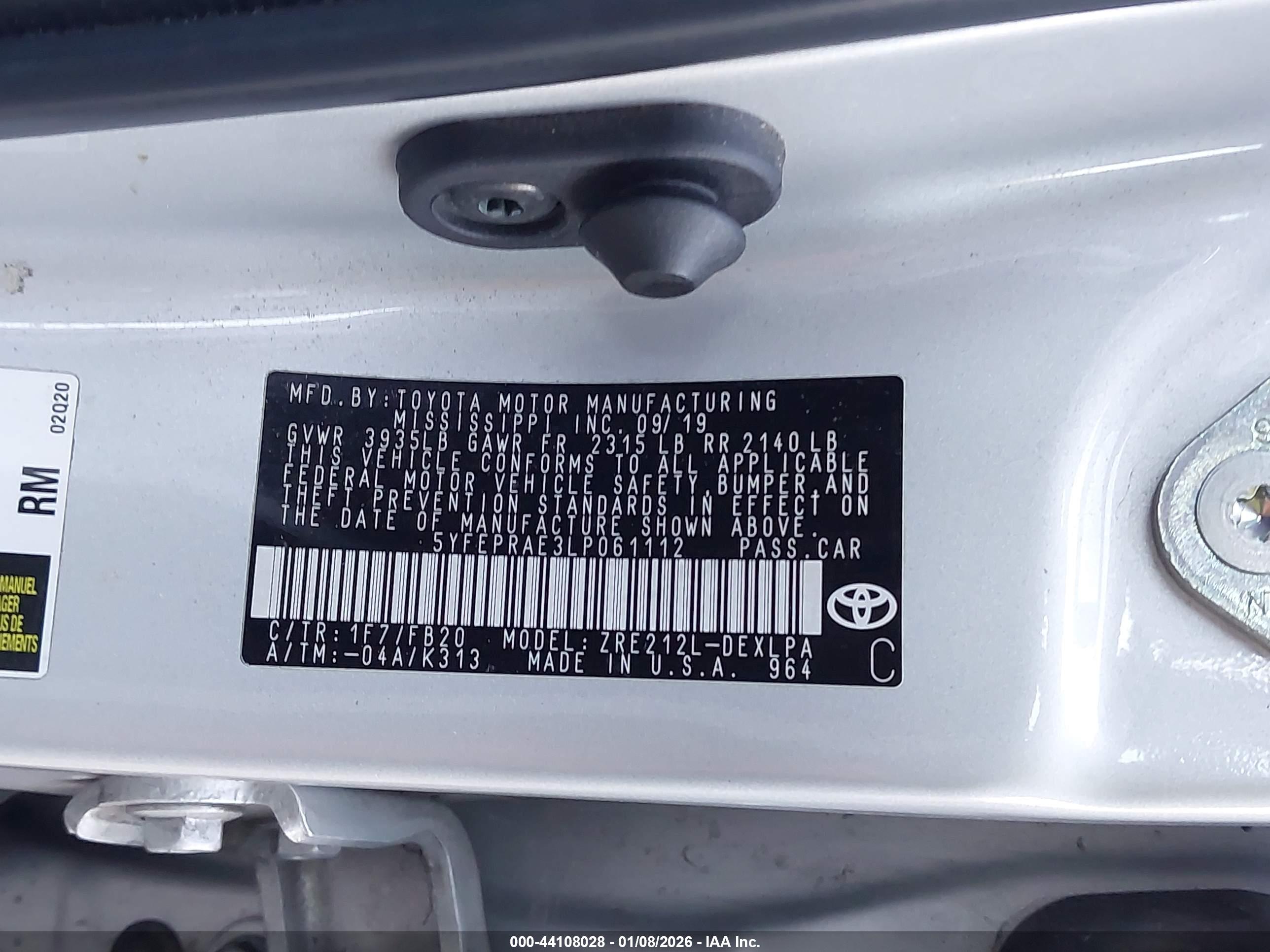TOYOTA COROLLA image 9