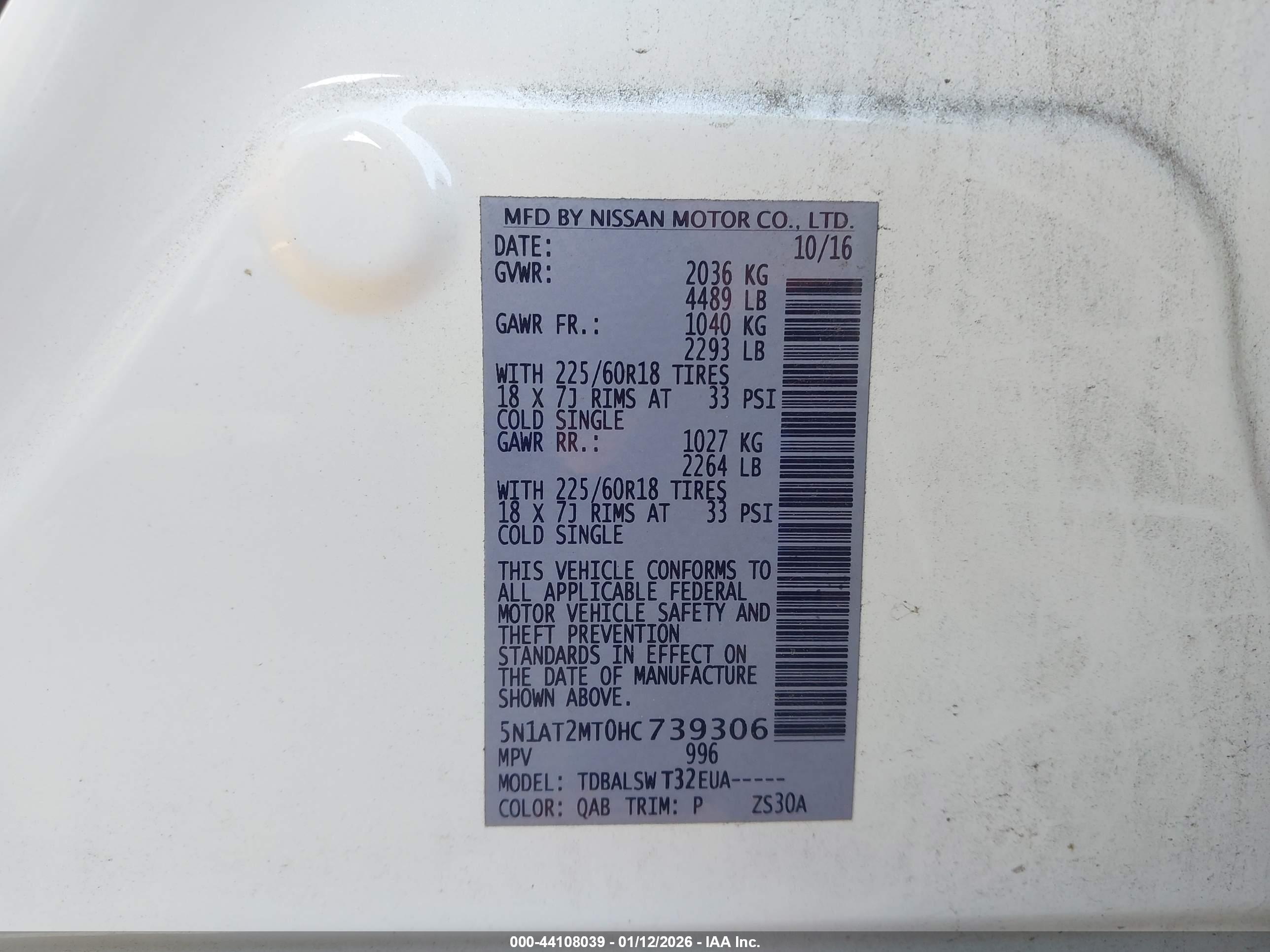 NISSAN ROGUE image 9