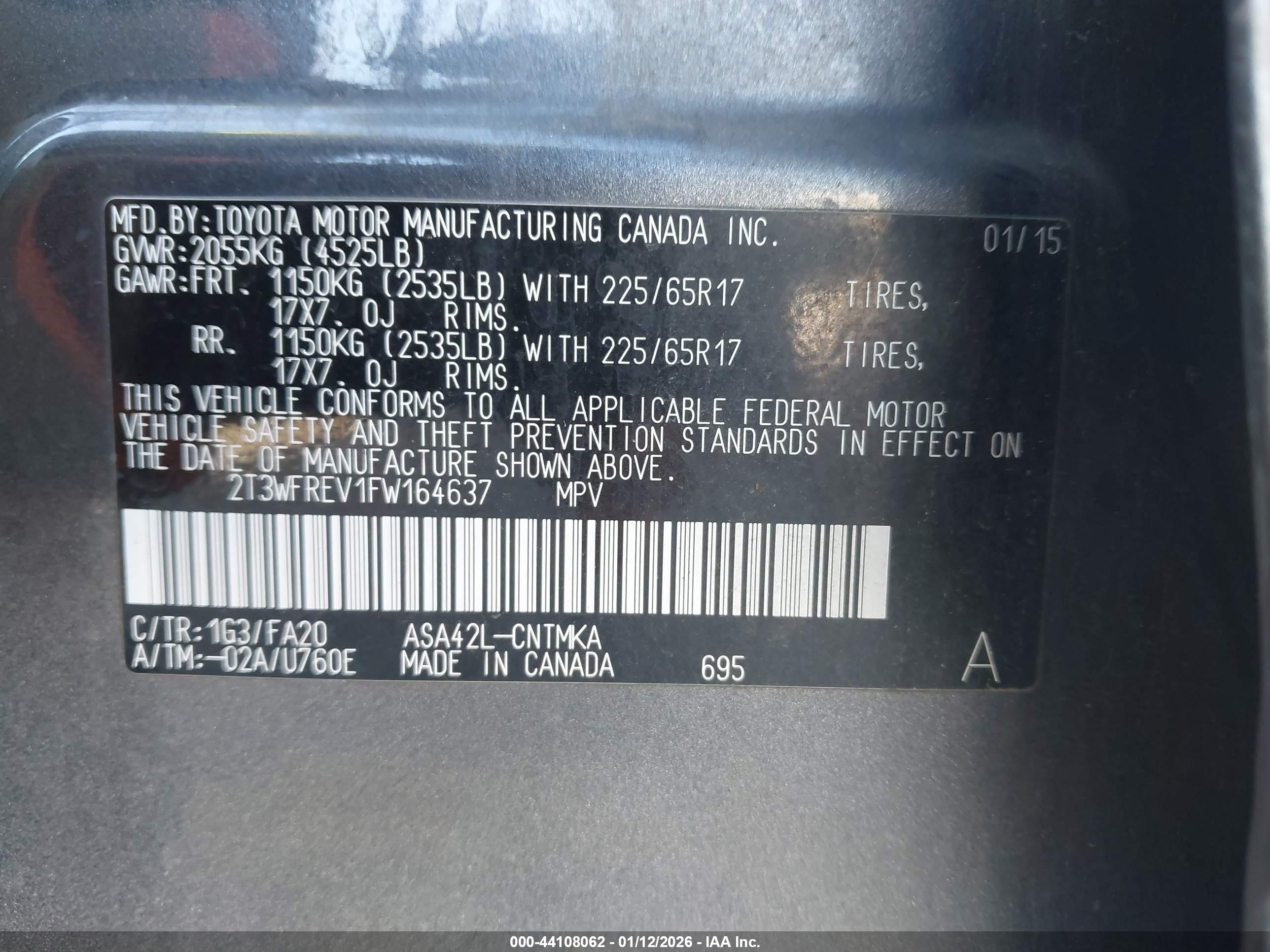TOYOTA RAV4 image 9