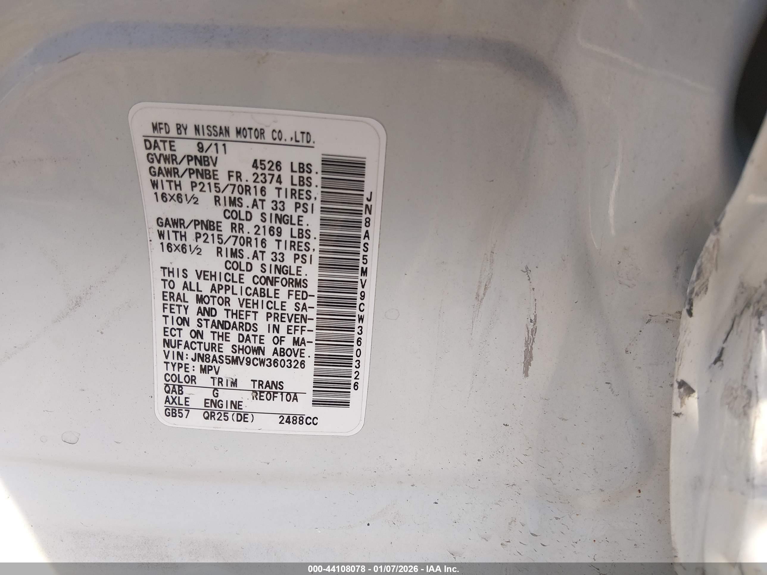 NISSAN ROGUE image 9