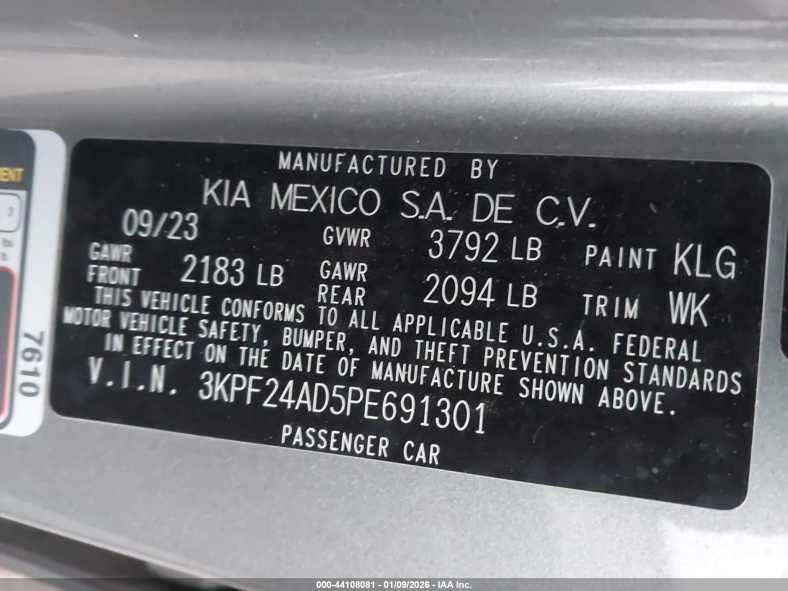 KIA FORTE image 9