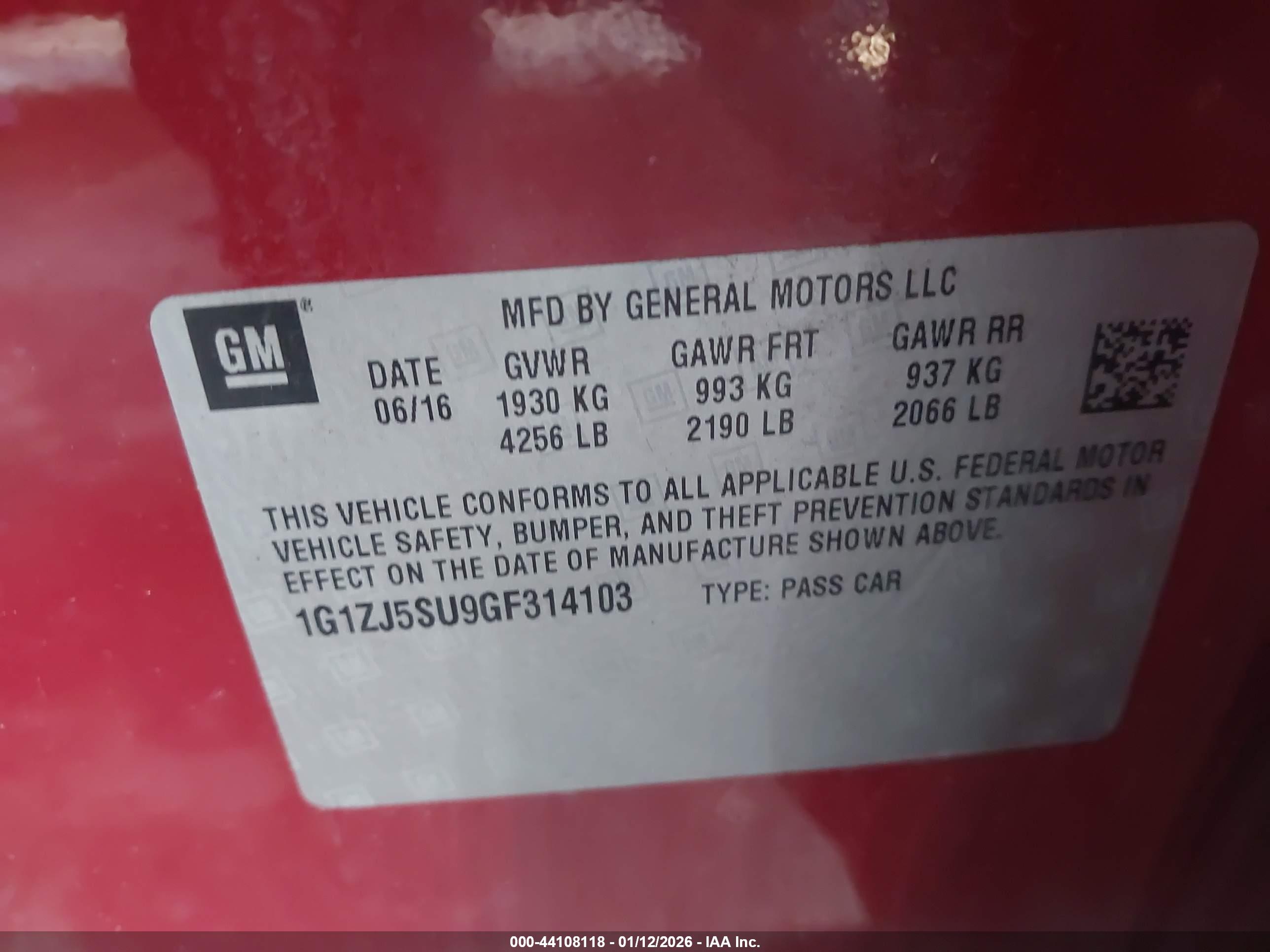 CHEVROLET MALIBU image 9