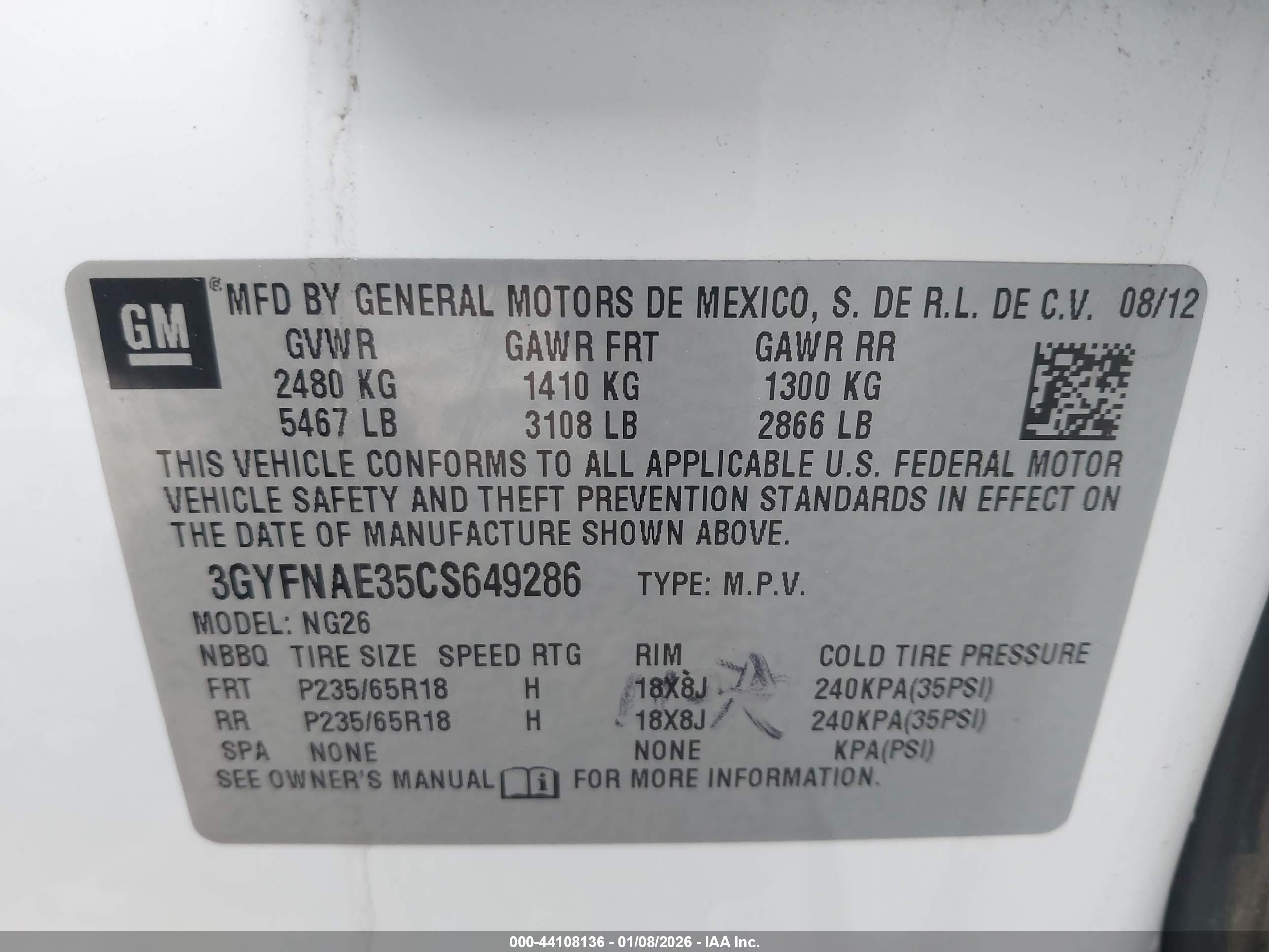 CADILLAC SRX image 9