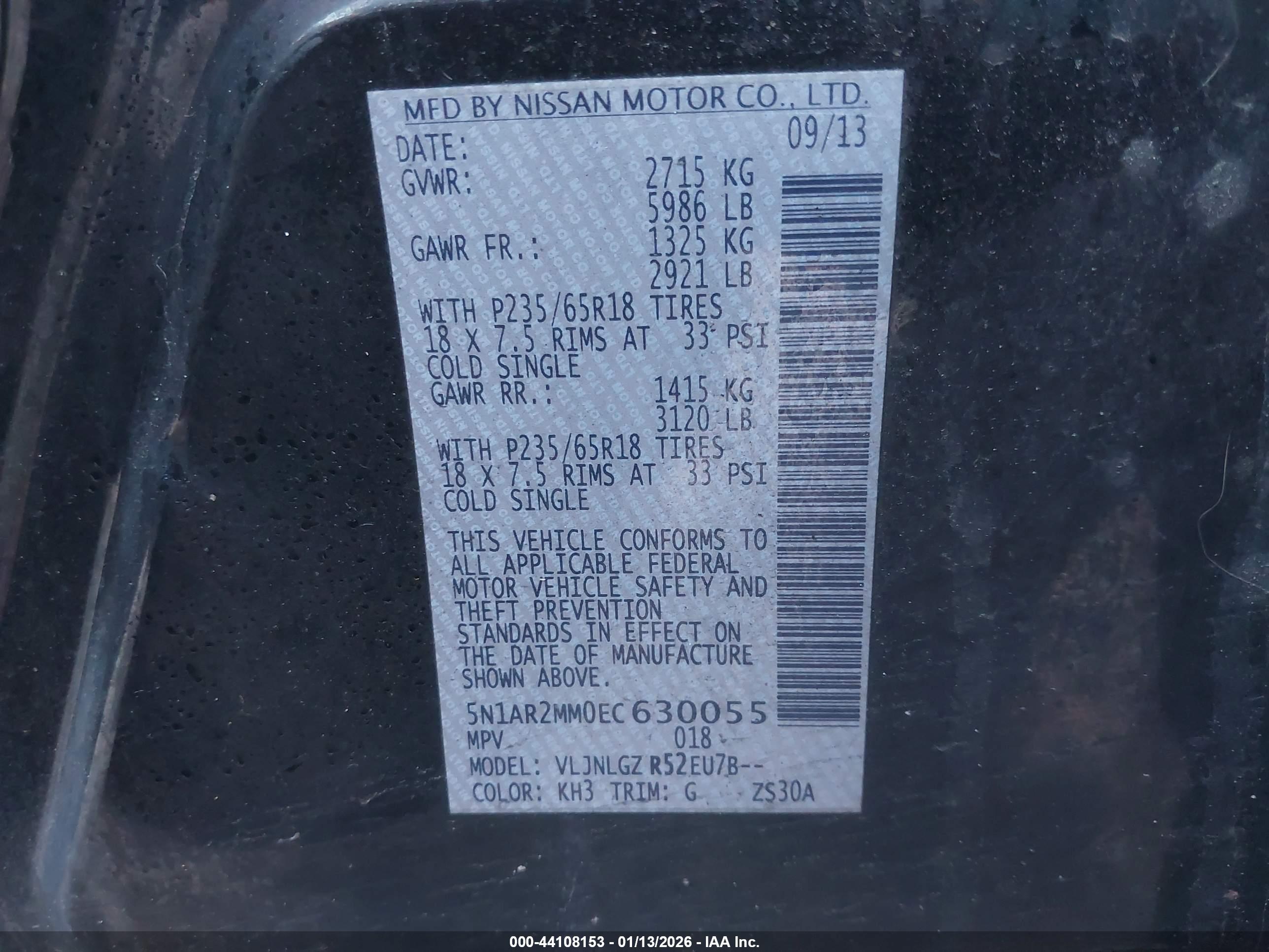 NISSAN PATHFINDER image 9
