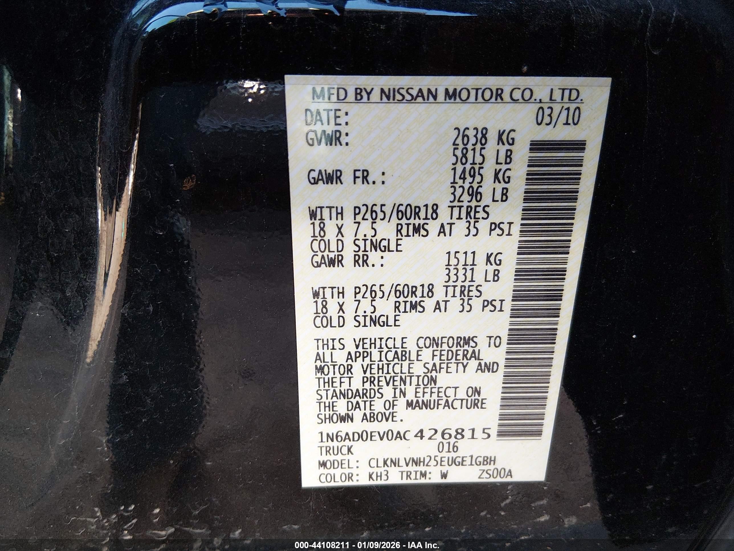 NISSAN FRONTIER image 9