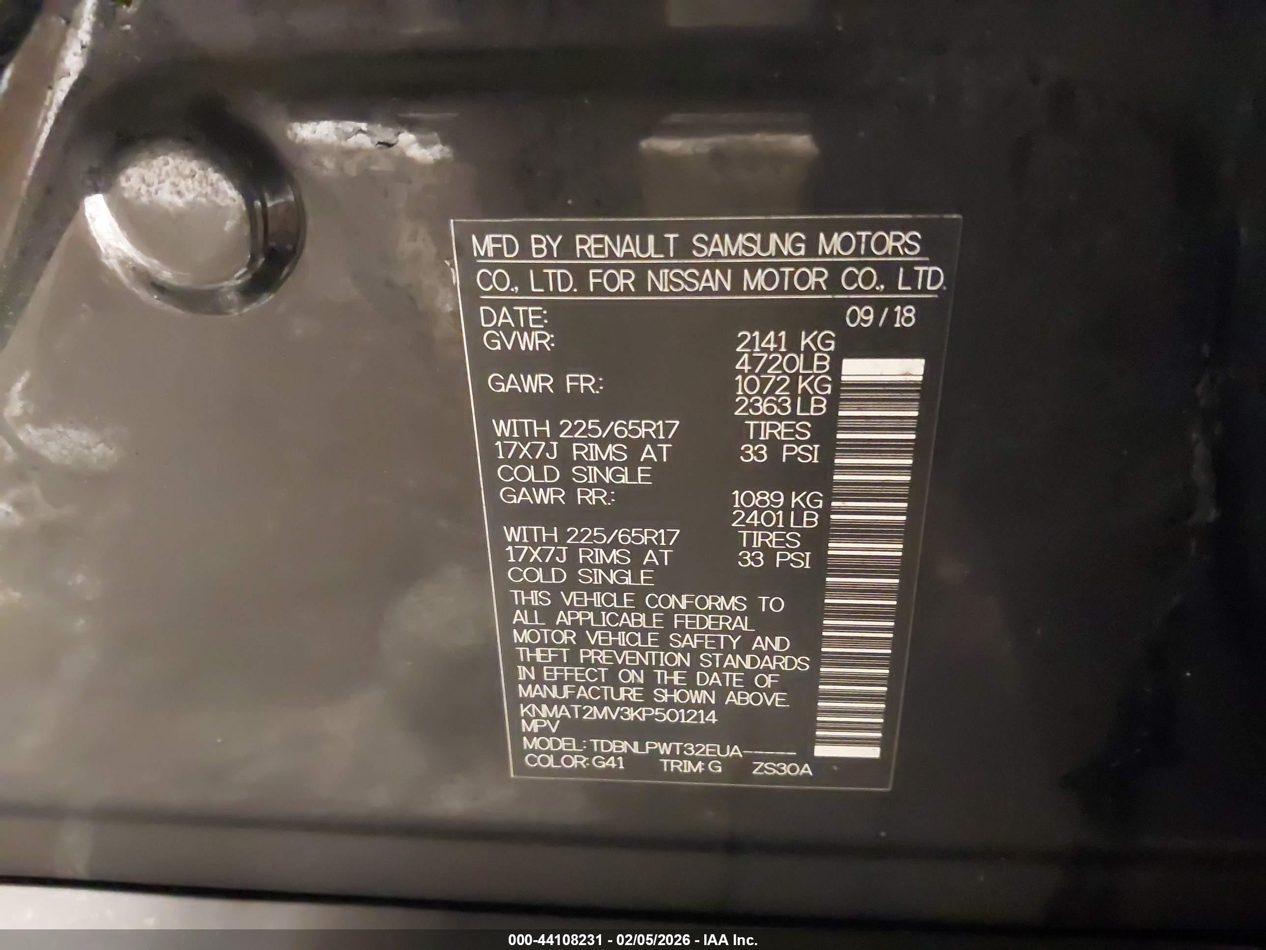 NISSAN ROGUE image 9