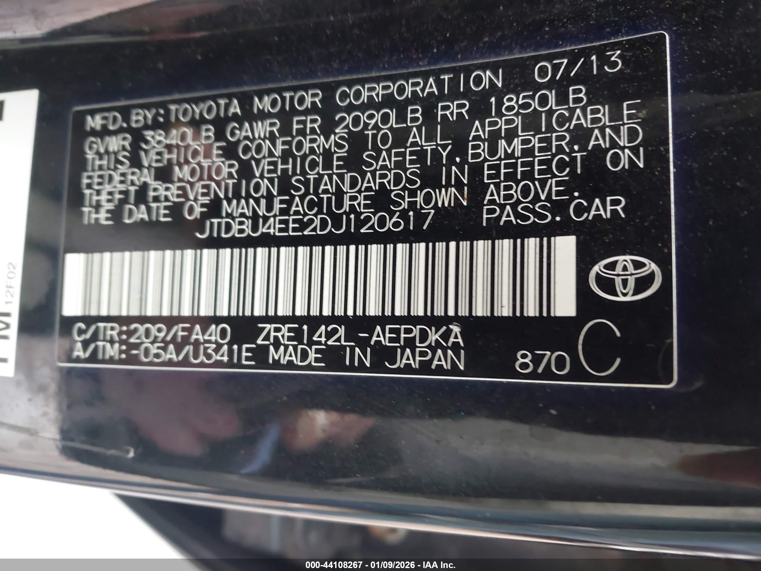 TOYOTA COROLLA image 9