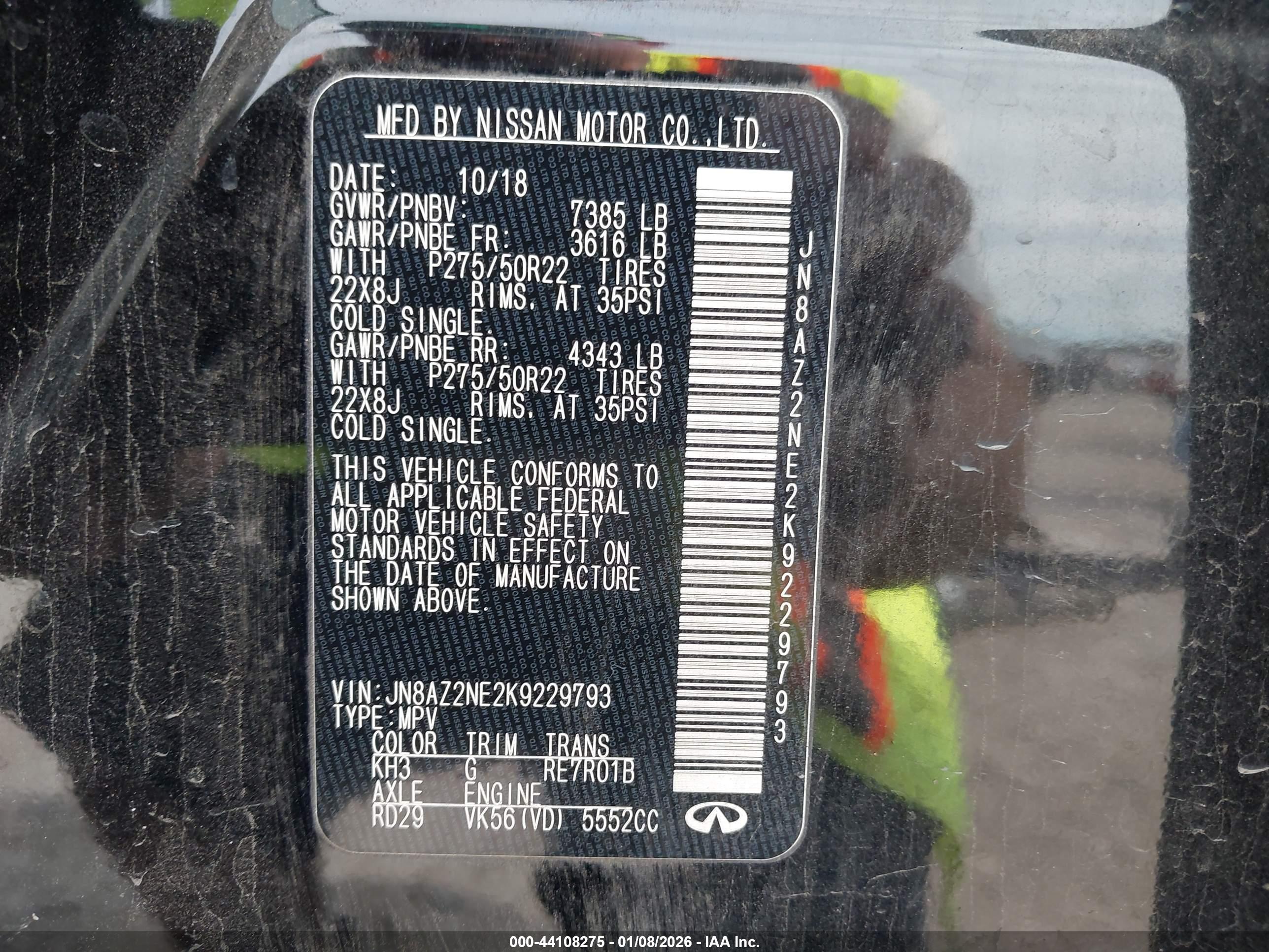 INFINITI QX80 image 9