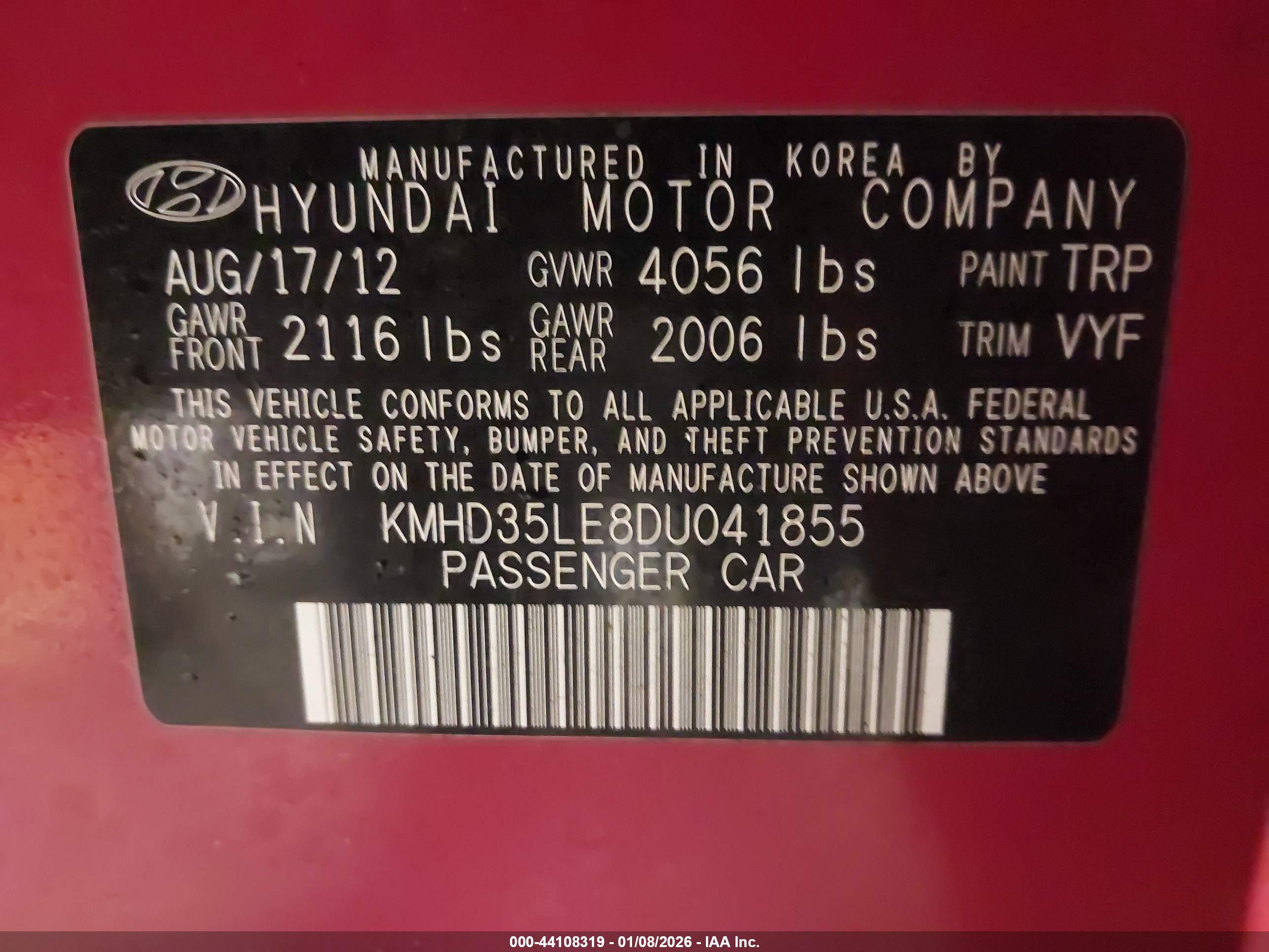 HYUNDAI ELANTRA image 9