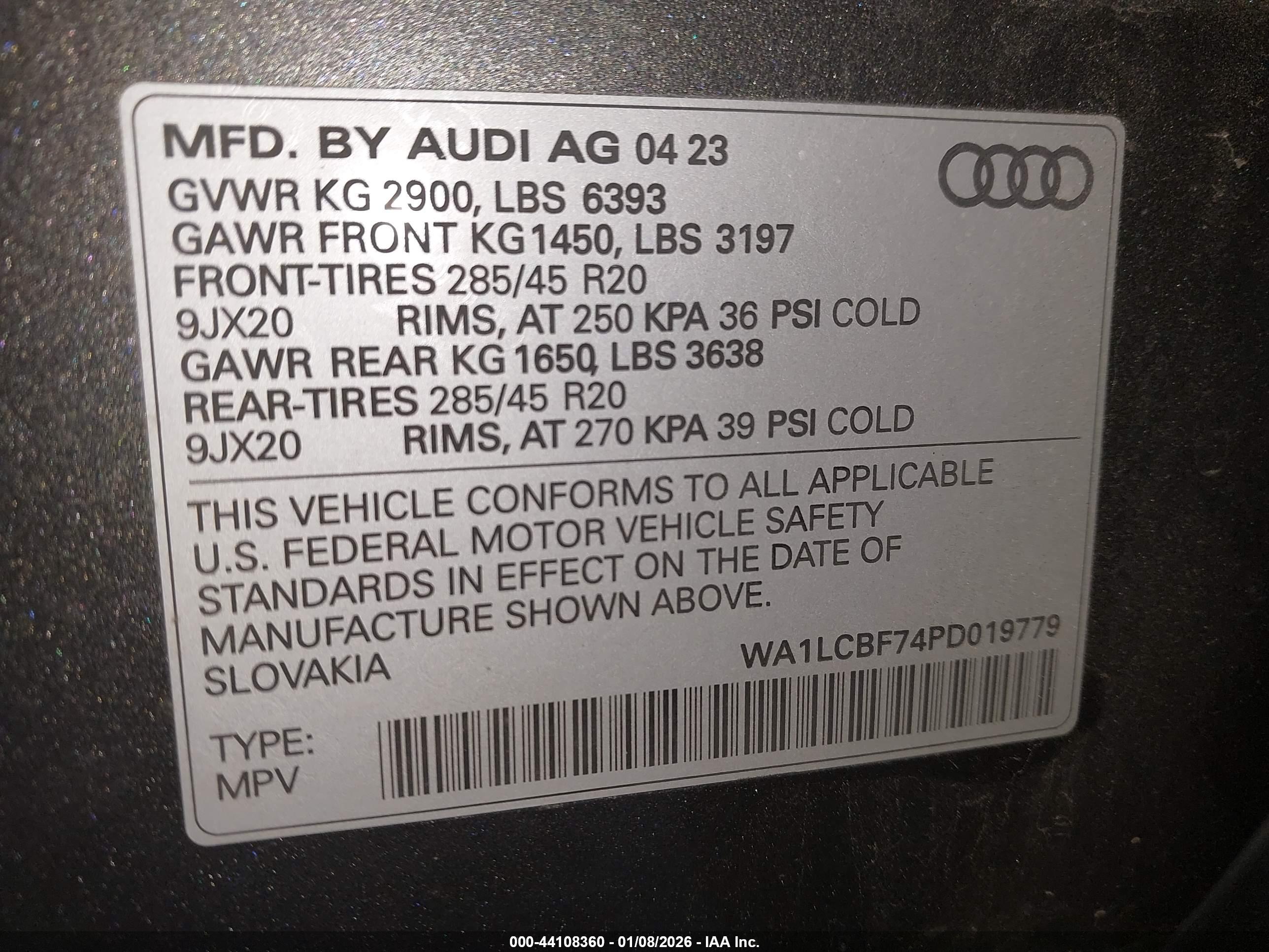 AUDI Q7 image 9