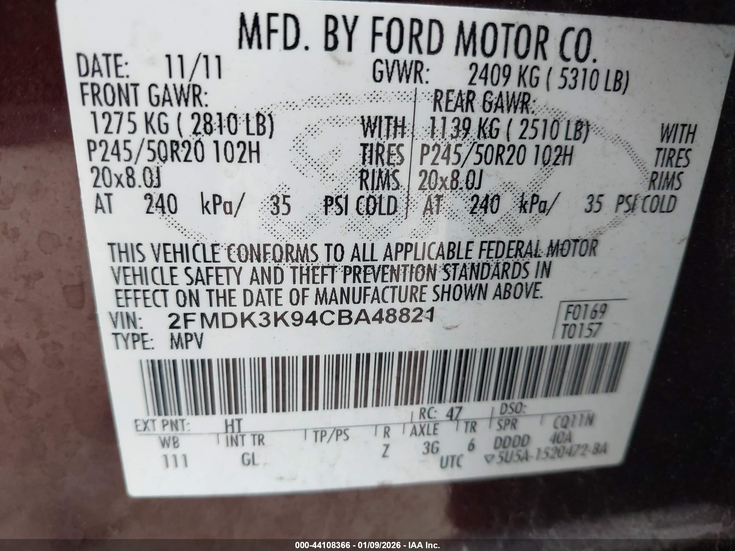 FORD EDGE image 9