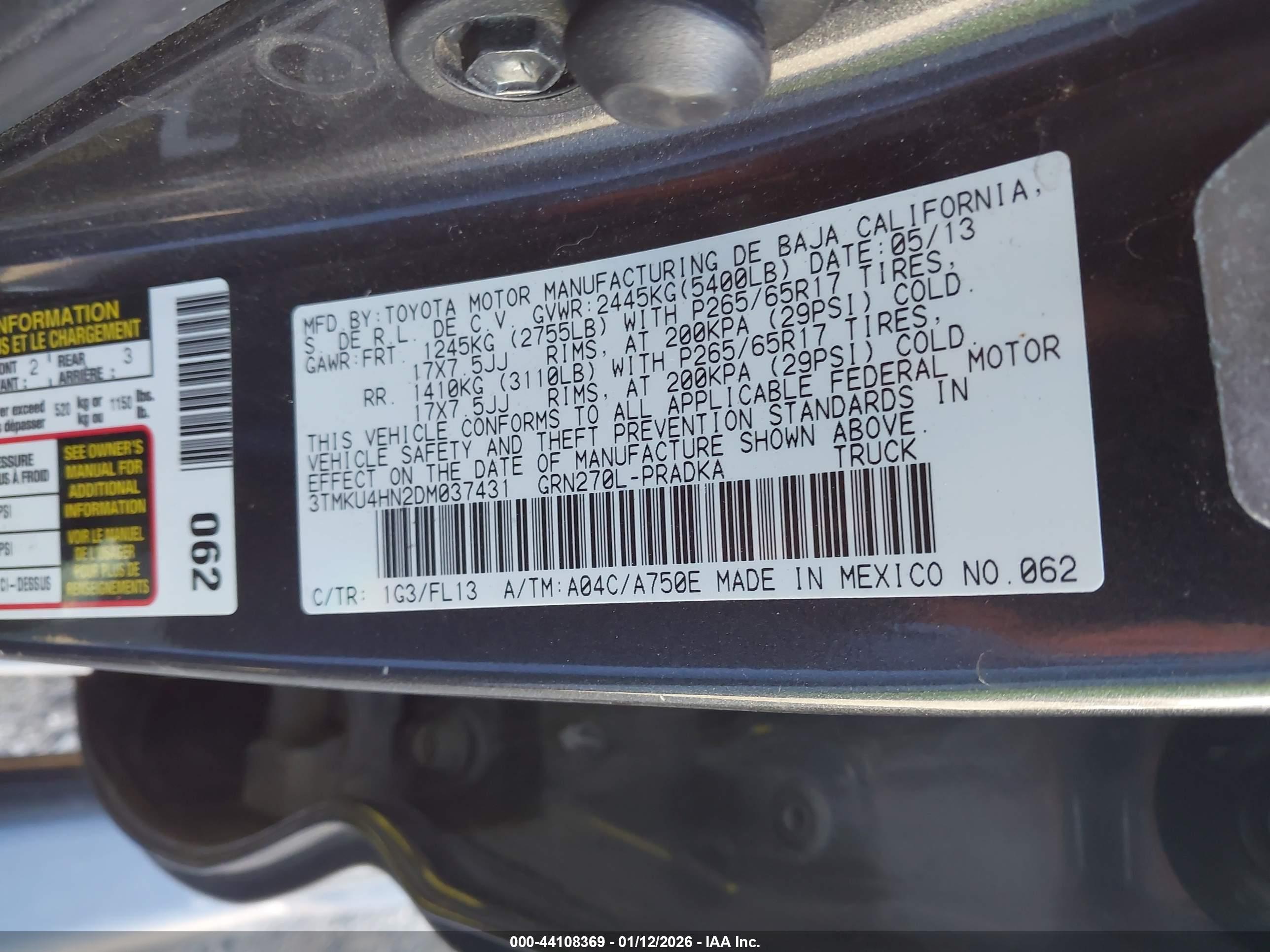 TOYOTA TACOMA image 9