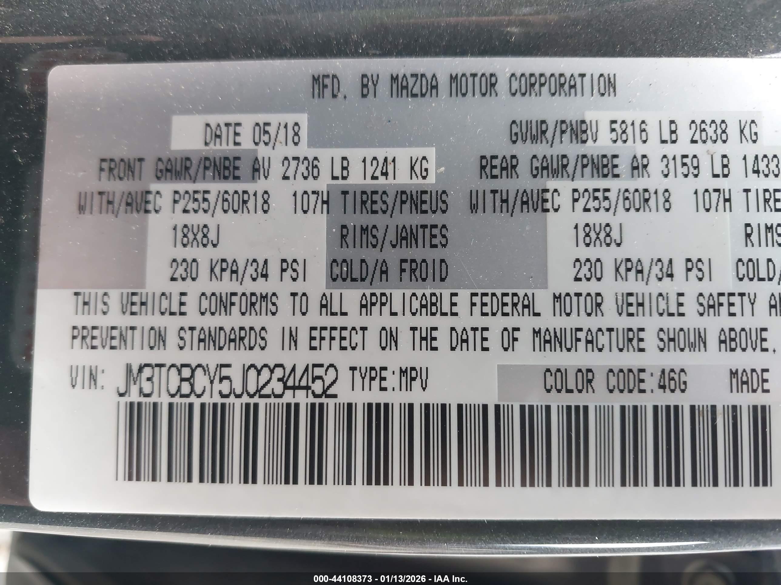 MAZDA CX-9 image 9