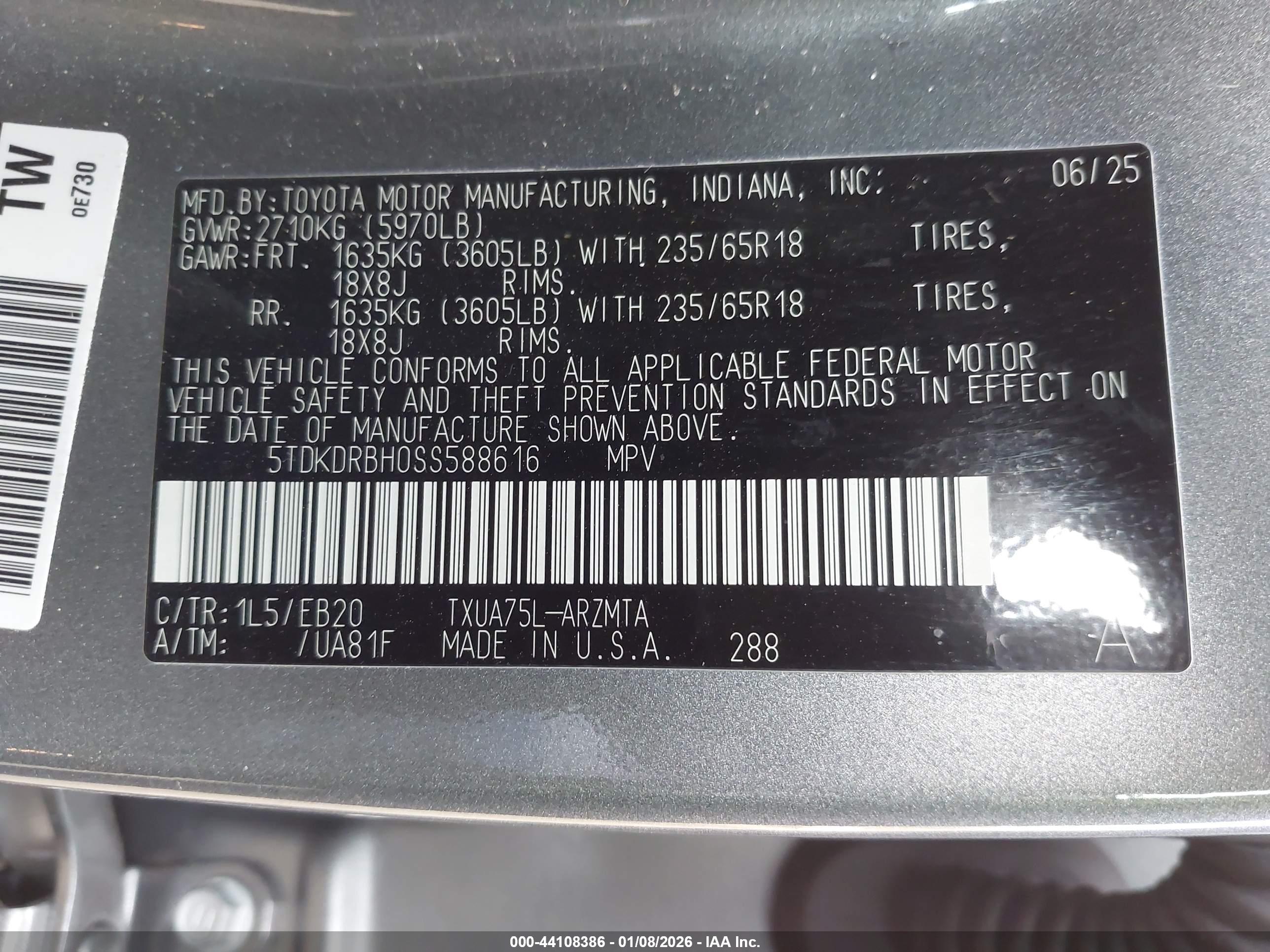 TOYOTA HIGHLANDER image 9