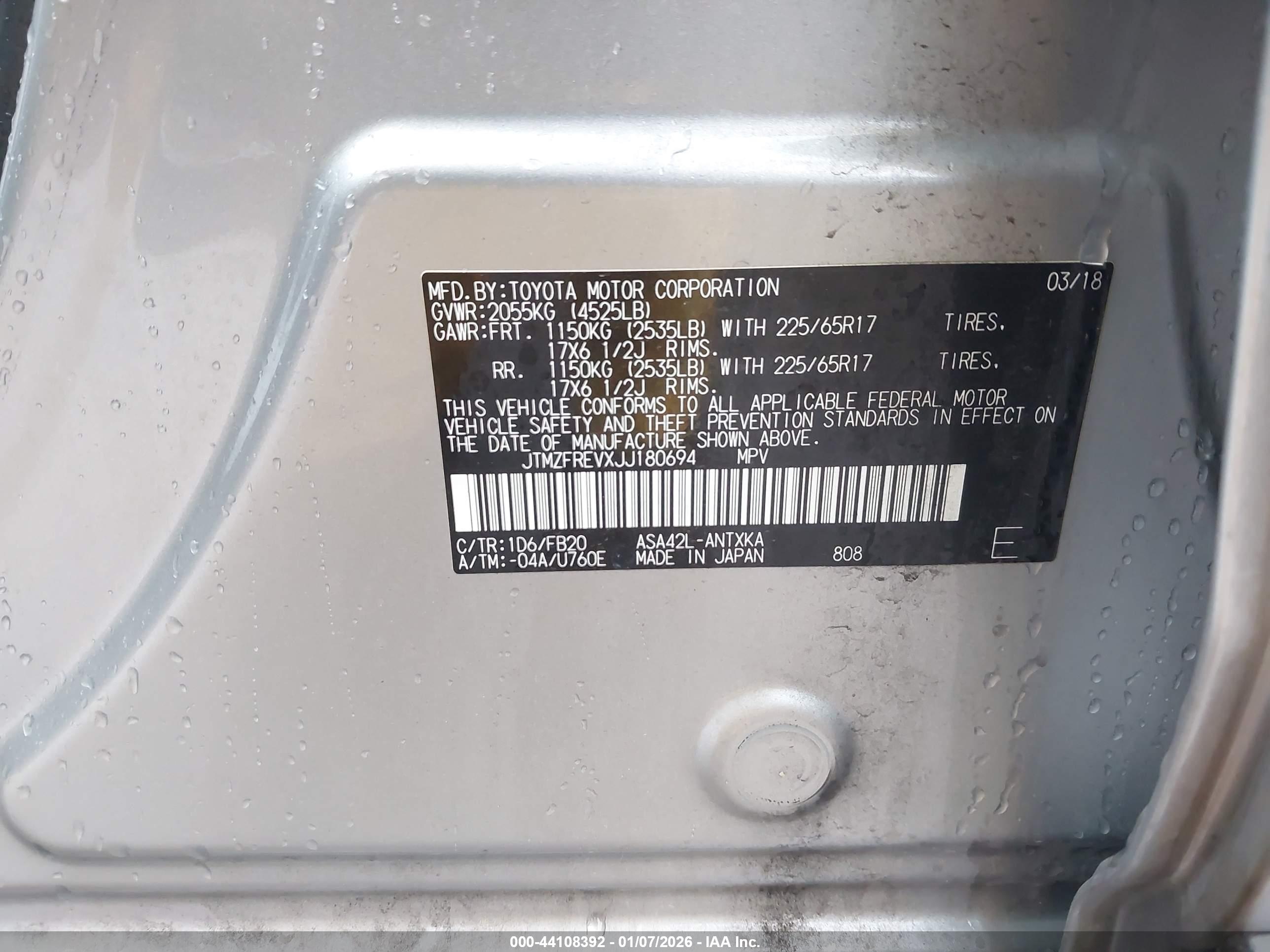 TOYOTA RAV4 image 9