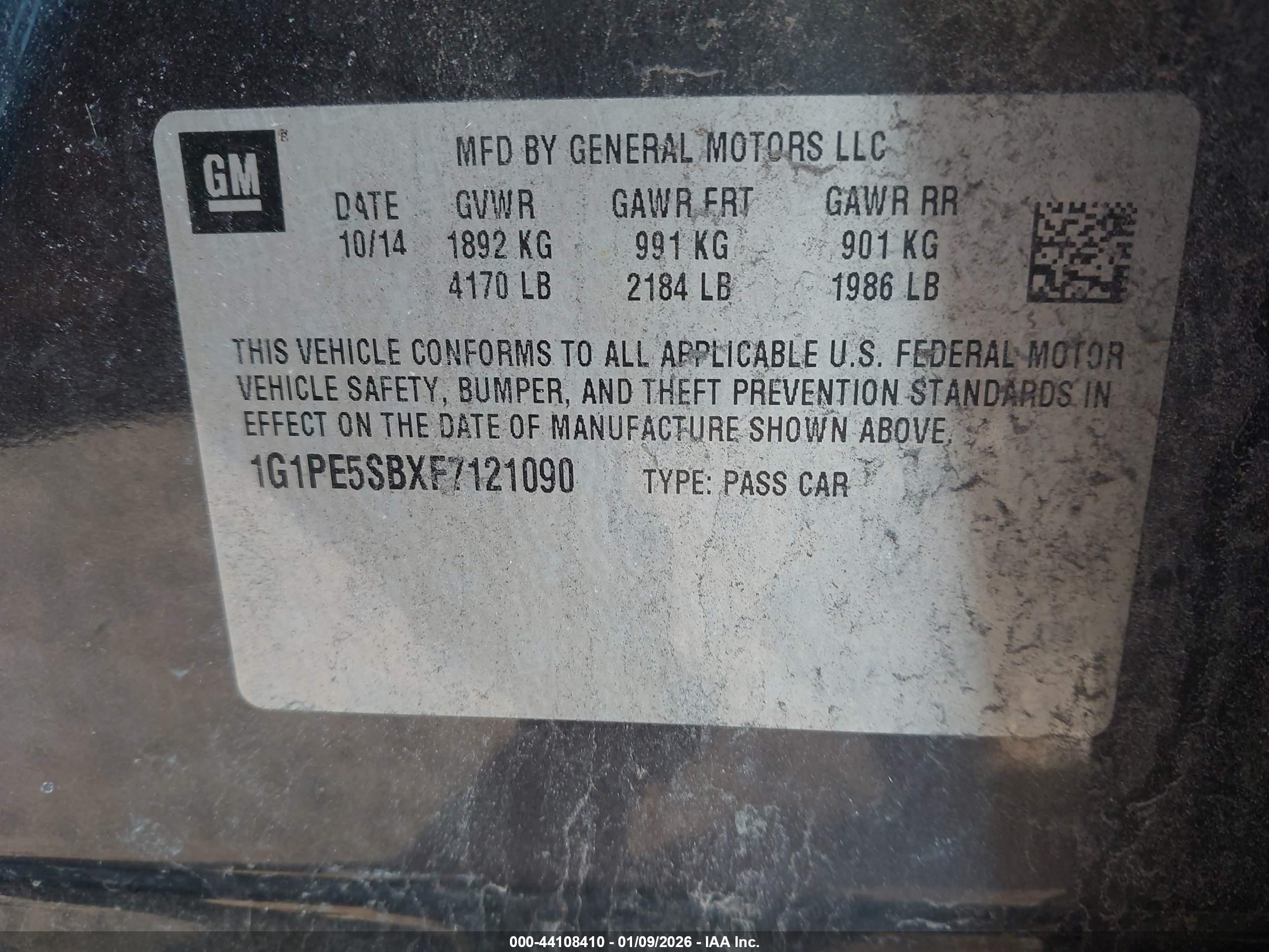 CHEVROLET CRUZE image 9