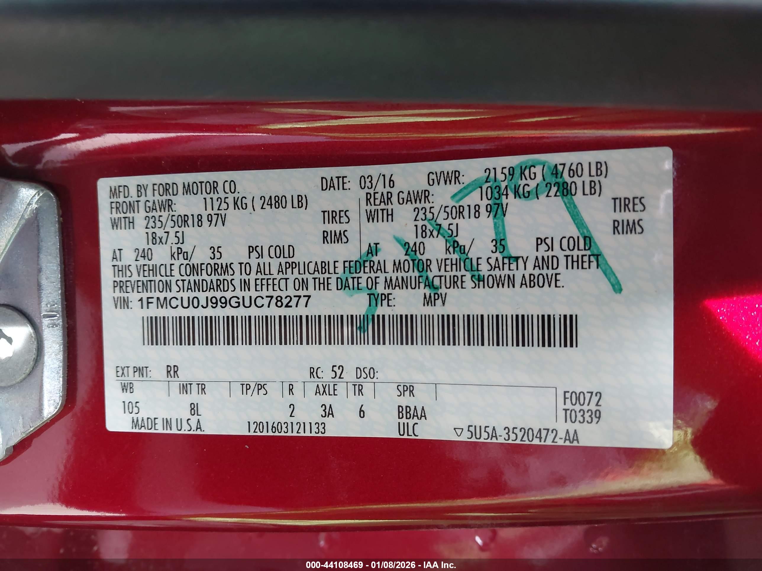 FORD ESCAPE image 9