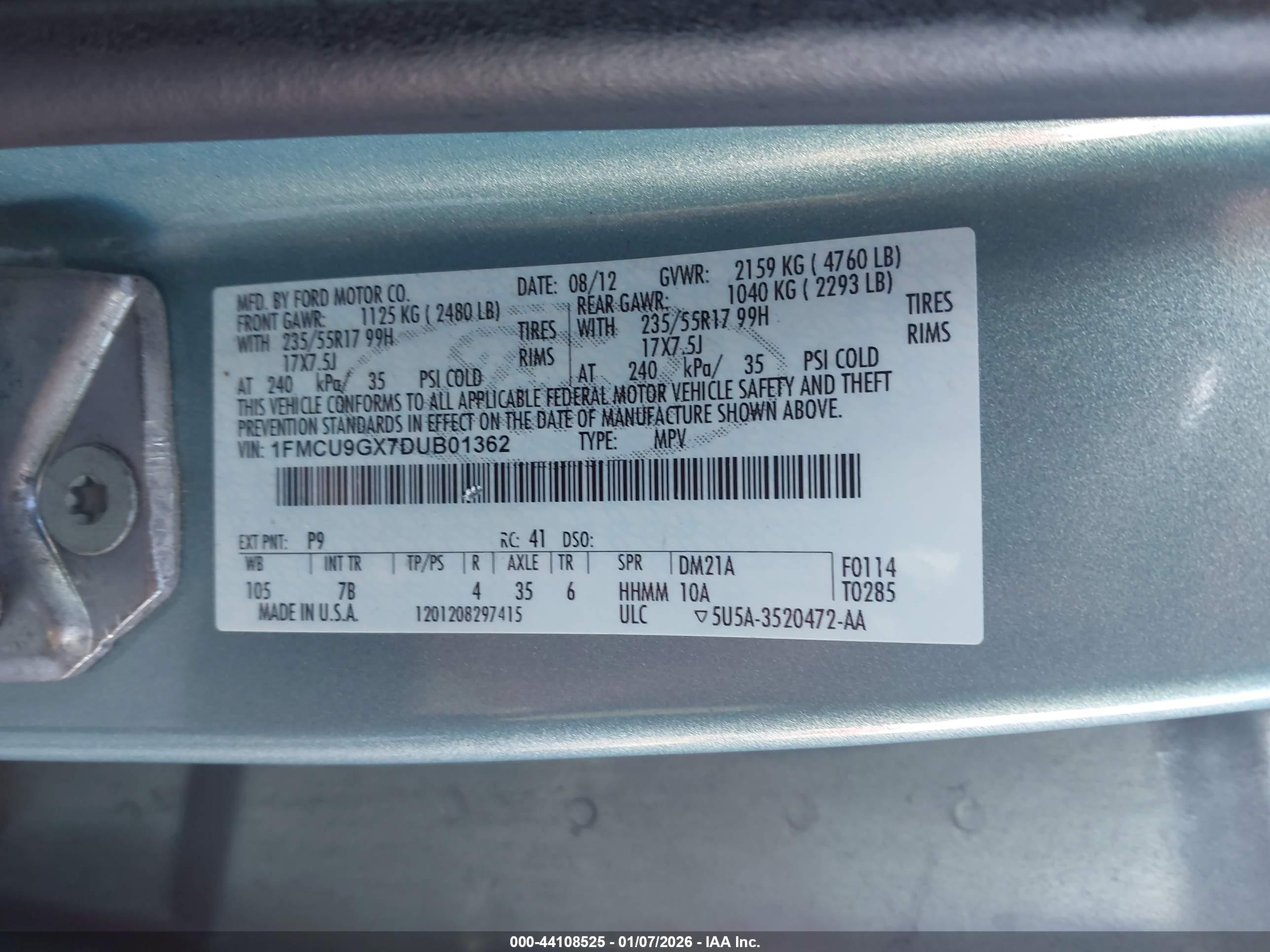 FORD ESCAPE image 9