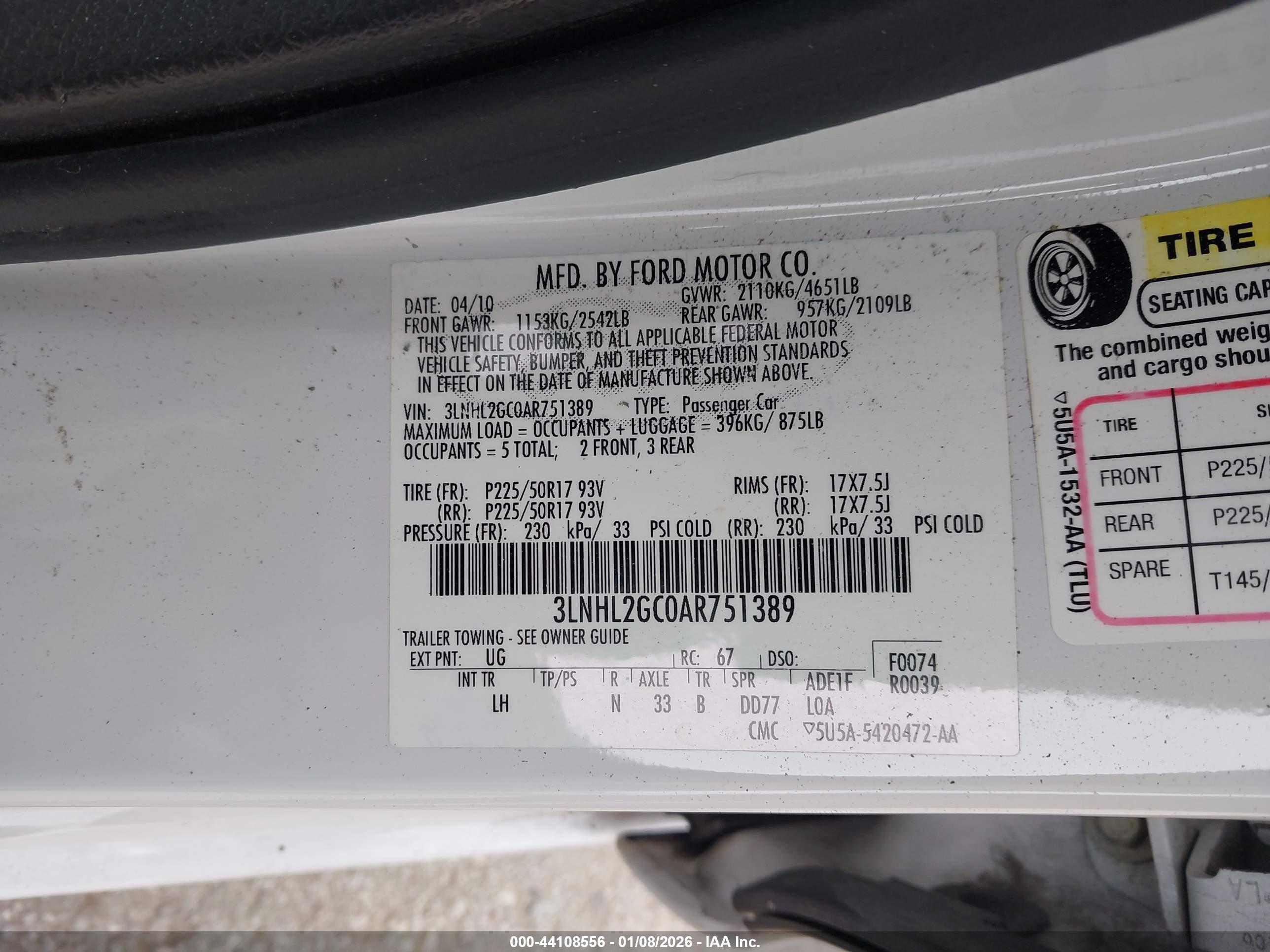 LINCOLN MKZ image 9