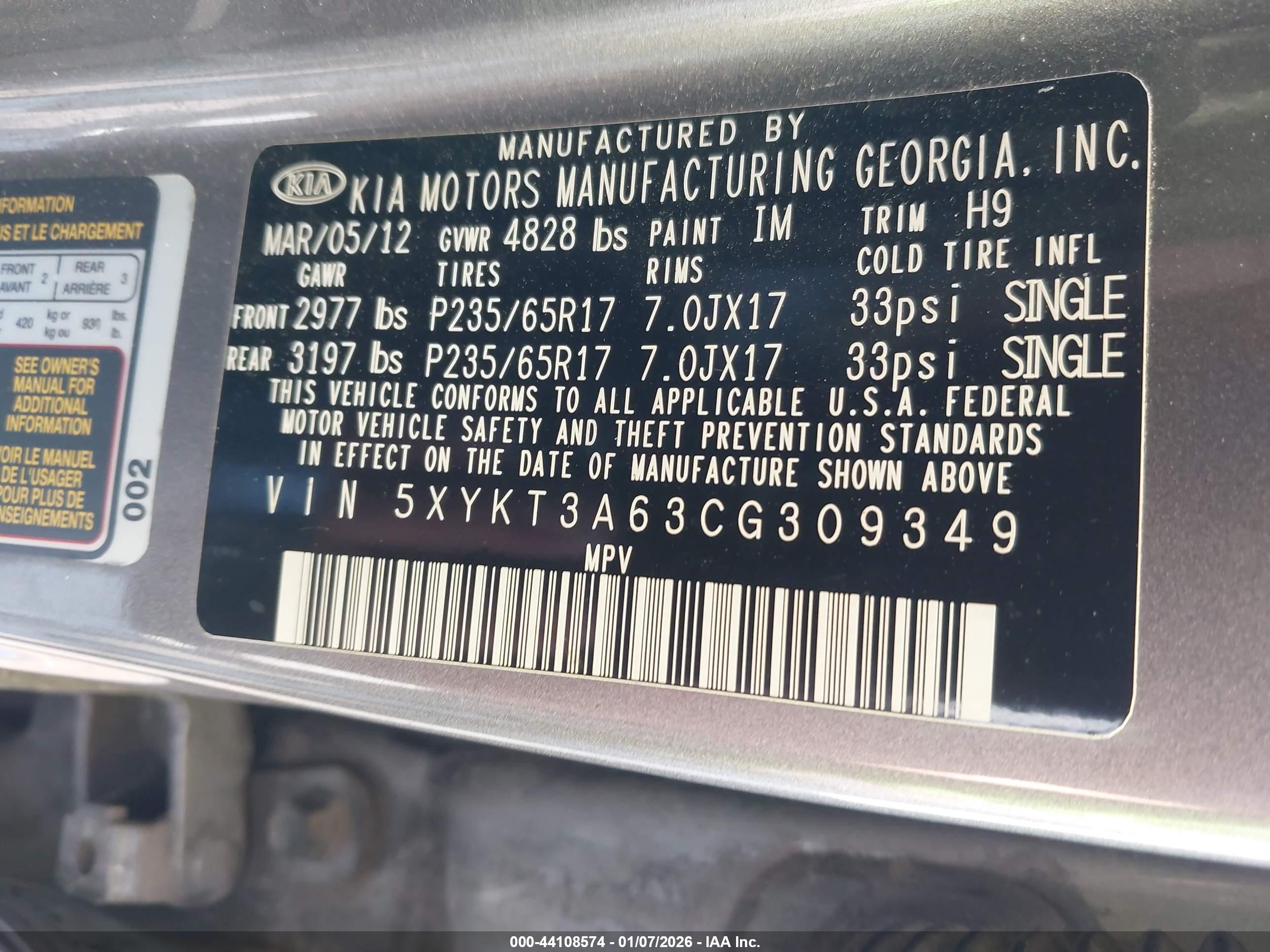 KIA SORENTO image 9