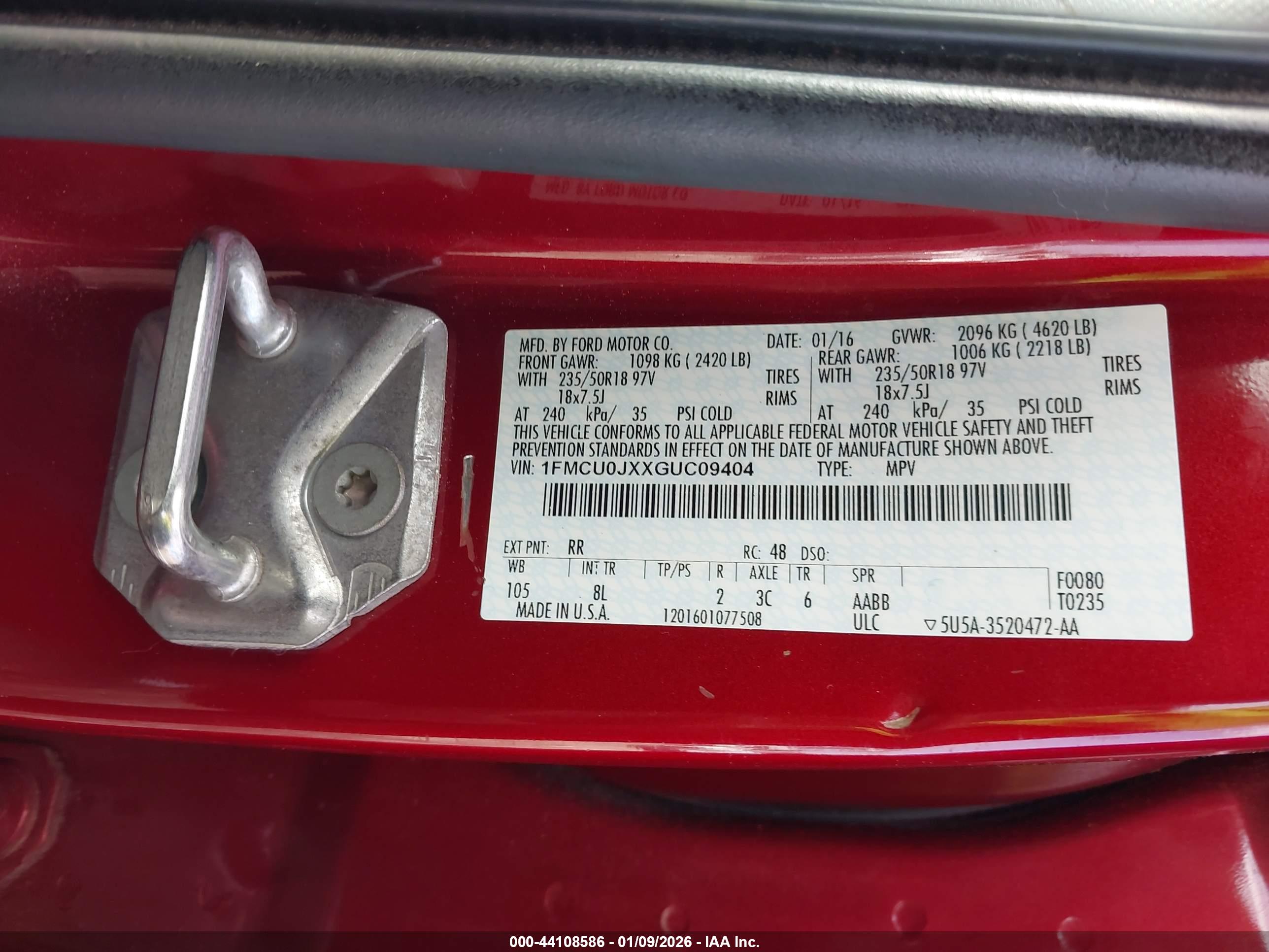FORD ESCAPE image 9