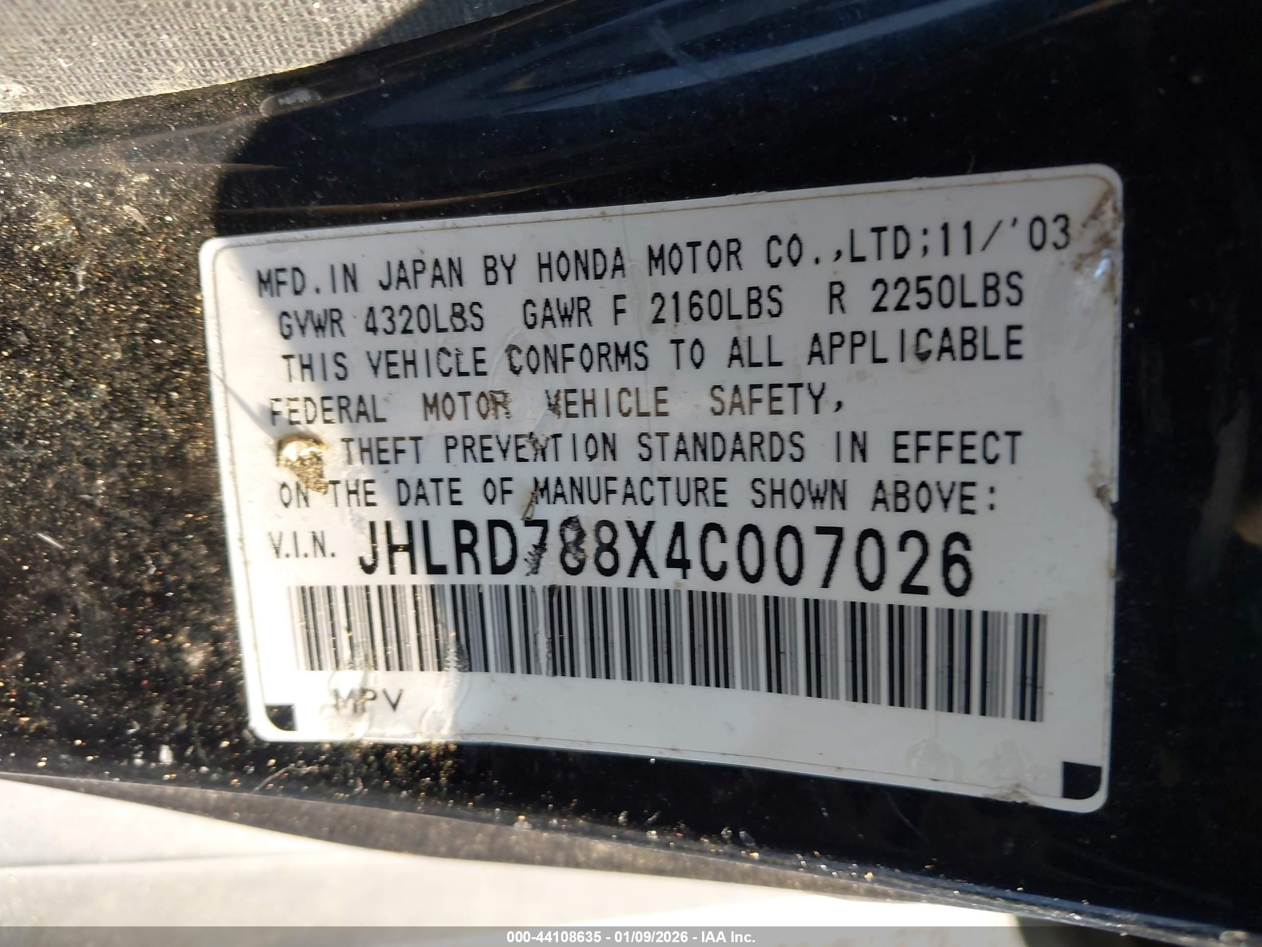 HONDA CR-V image 9