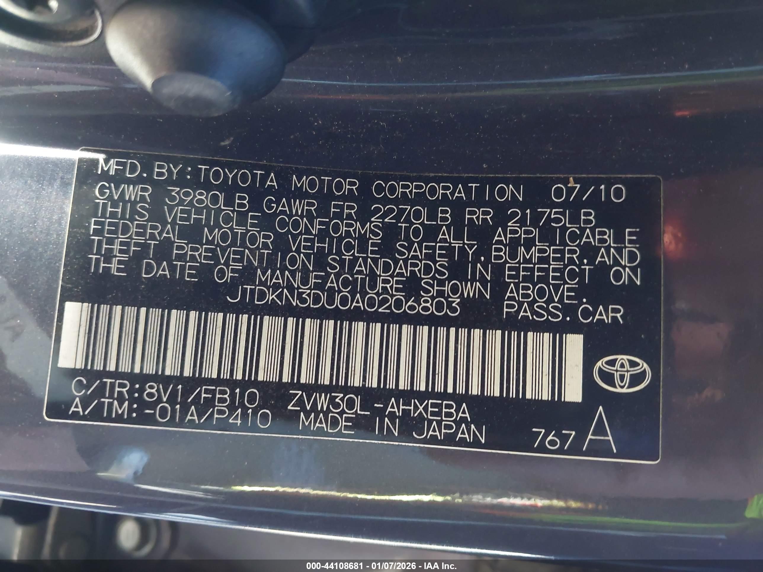 TOYOTA PRIUS image 9