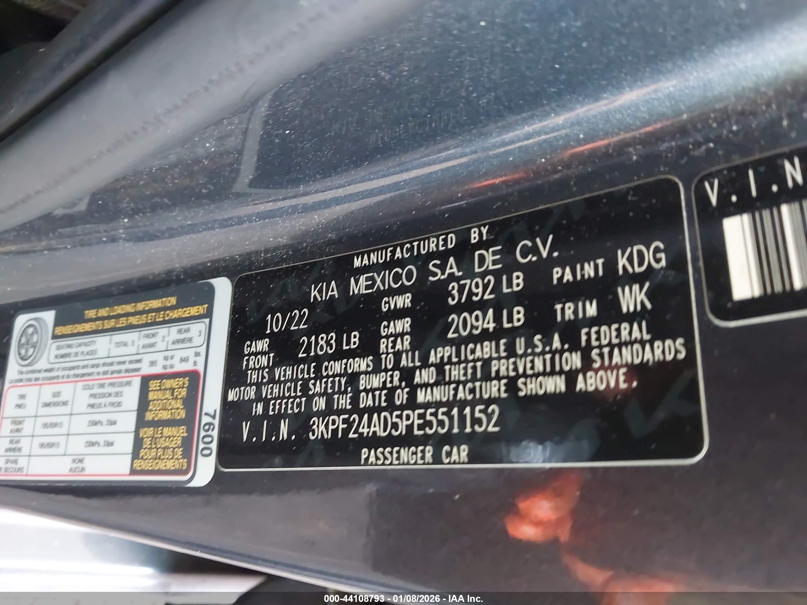 KIA FORTE image 9