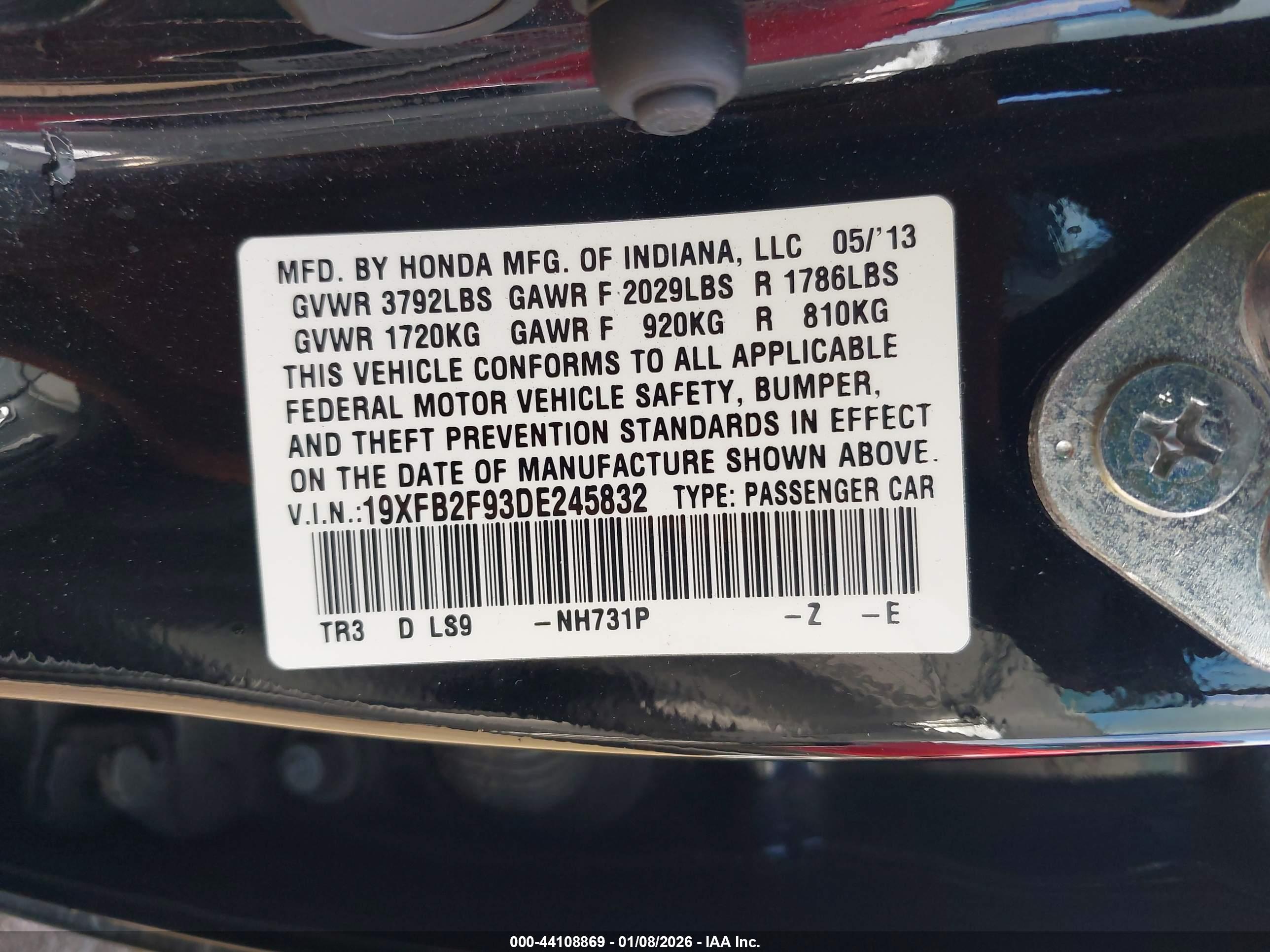 HONDA CIVIC image 9