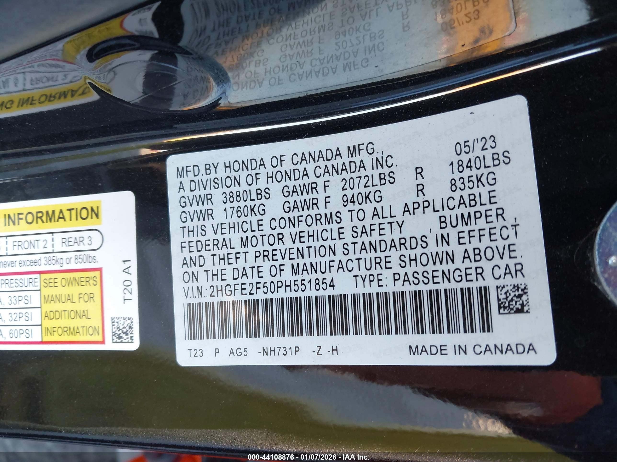 HONDA CIVIC image 9