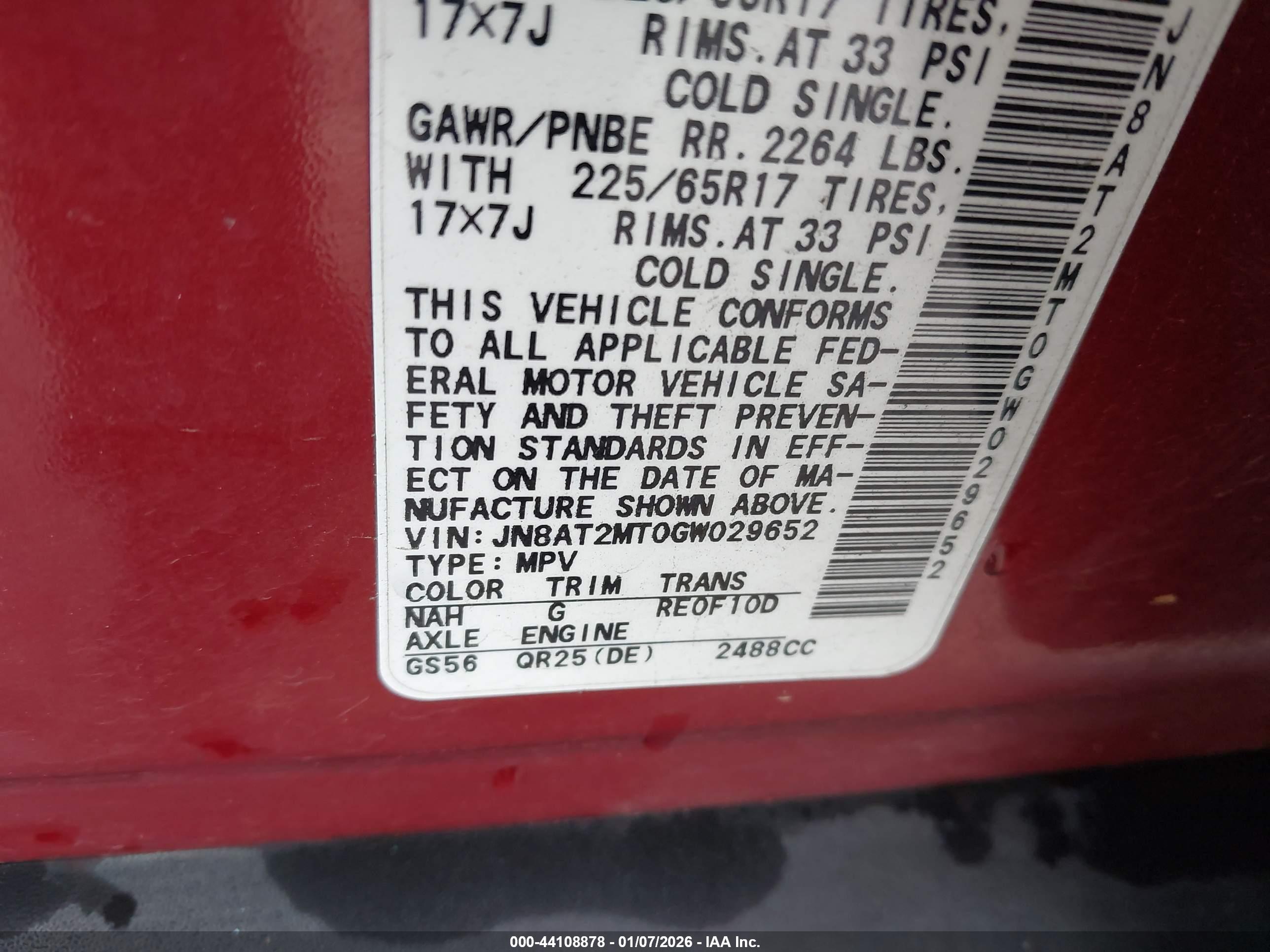 NISSAN ROGUE image 9