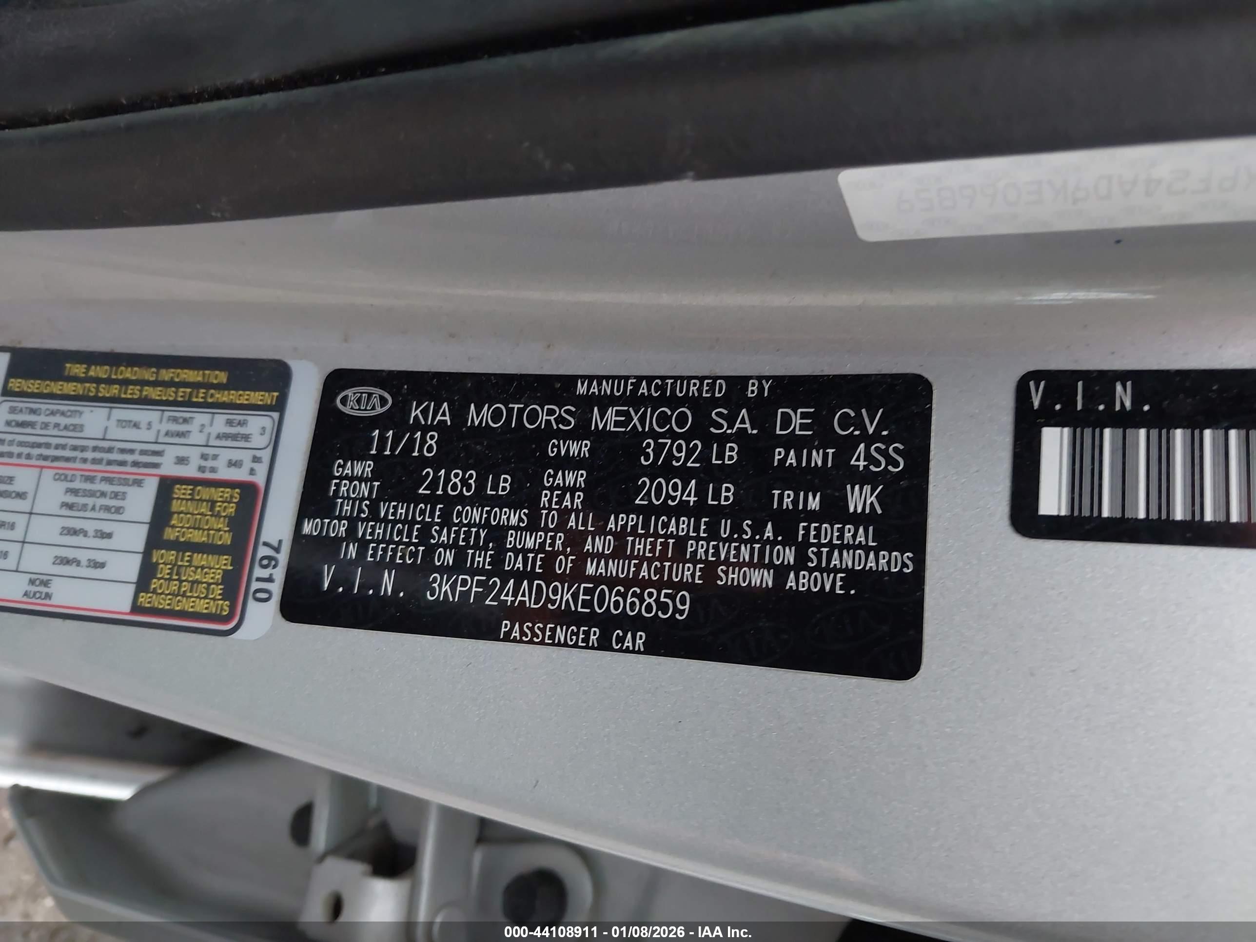 KIA FORTE image 9
