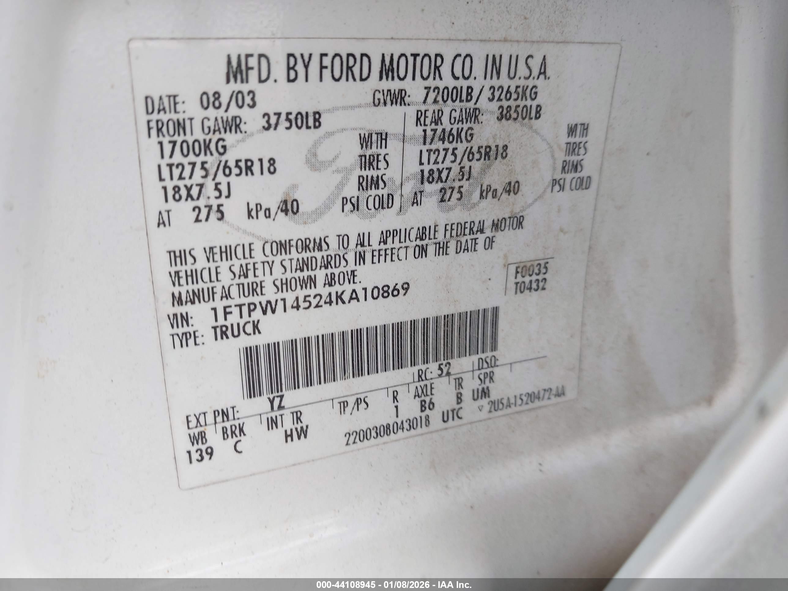 FORD F-150 image 9