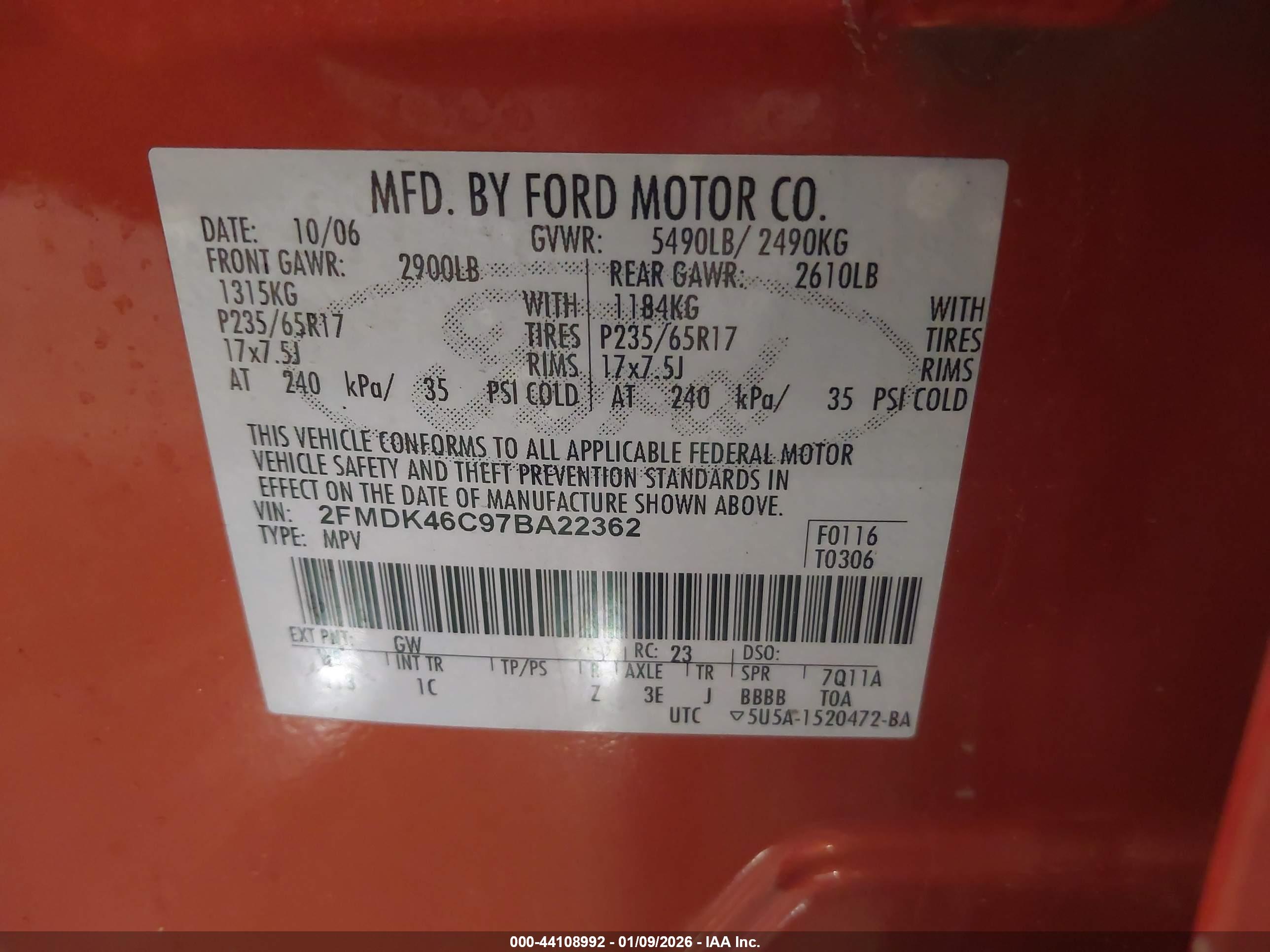 FORD EDGE image 9