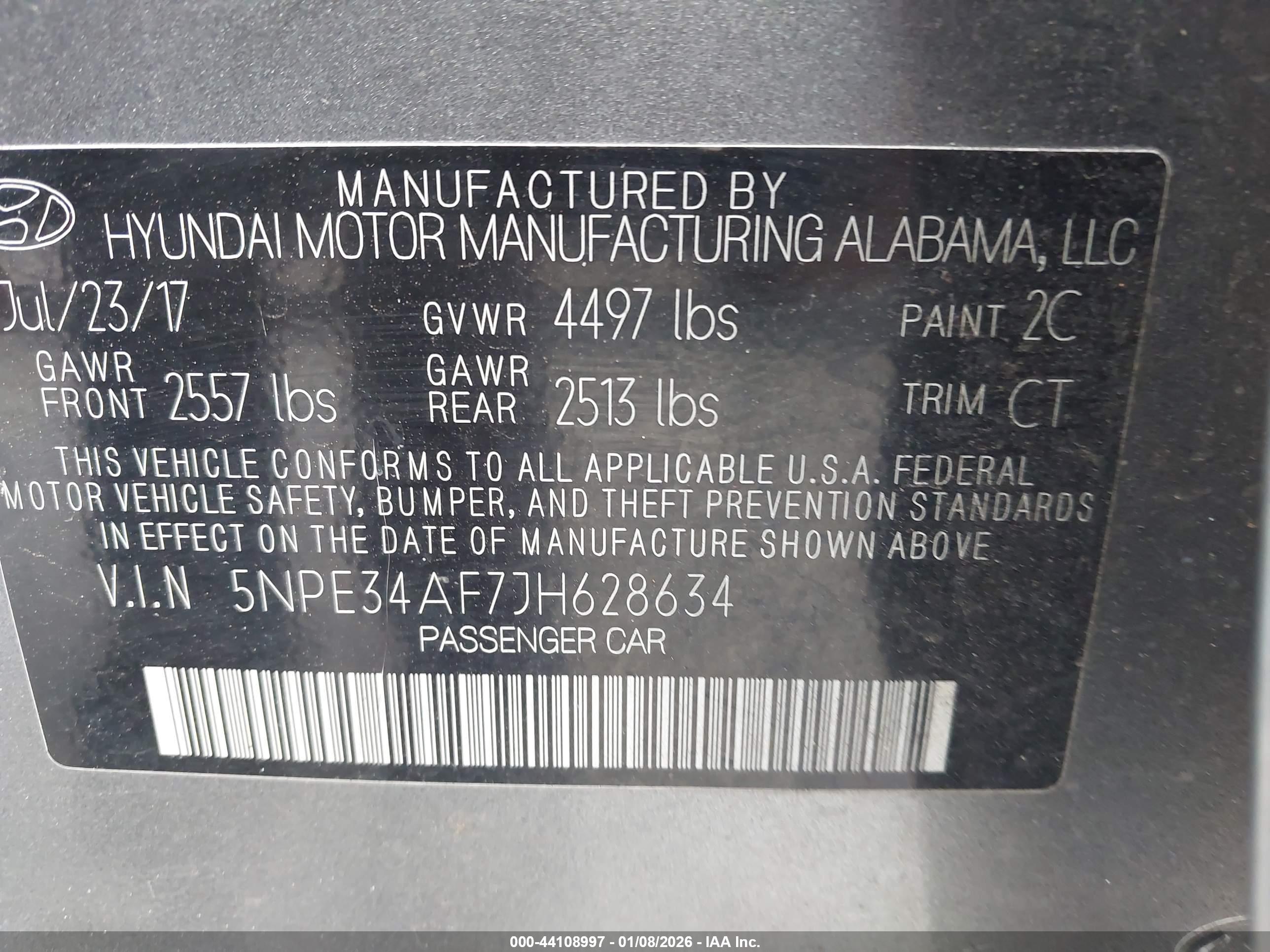 HYUNDAI SONATA image 9