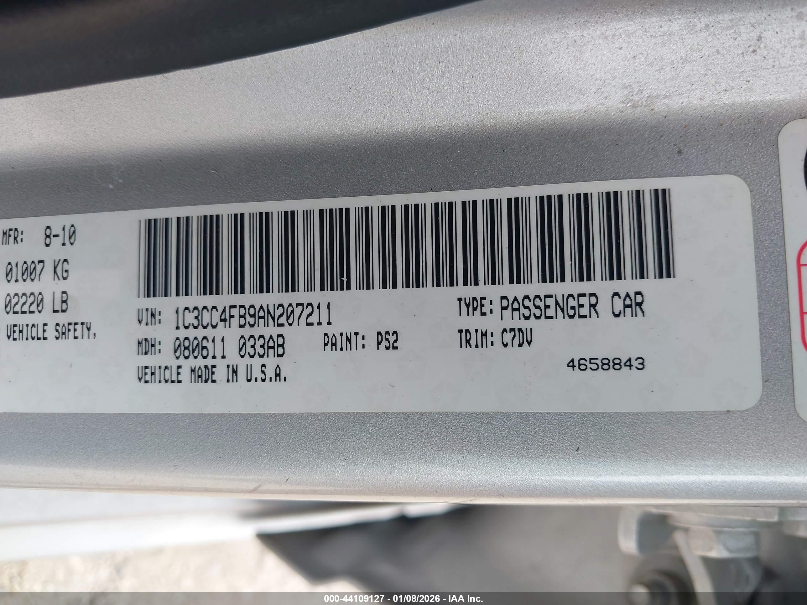 CHRYSLER SEBRING image 9