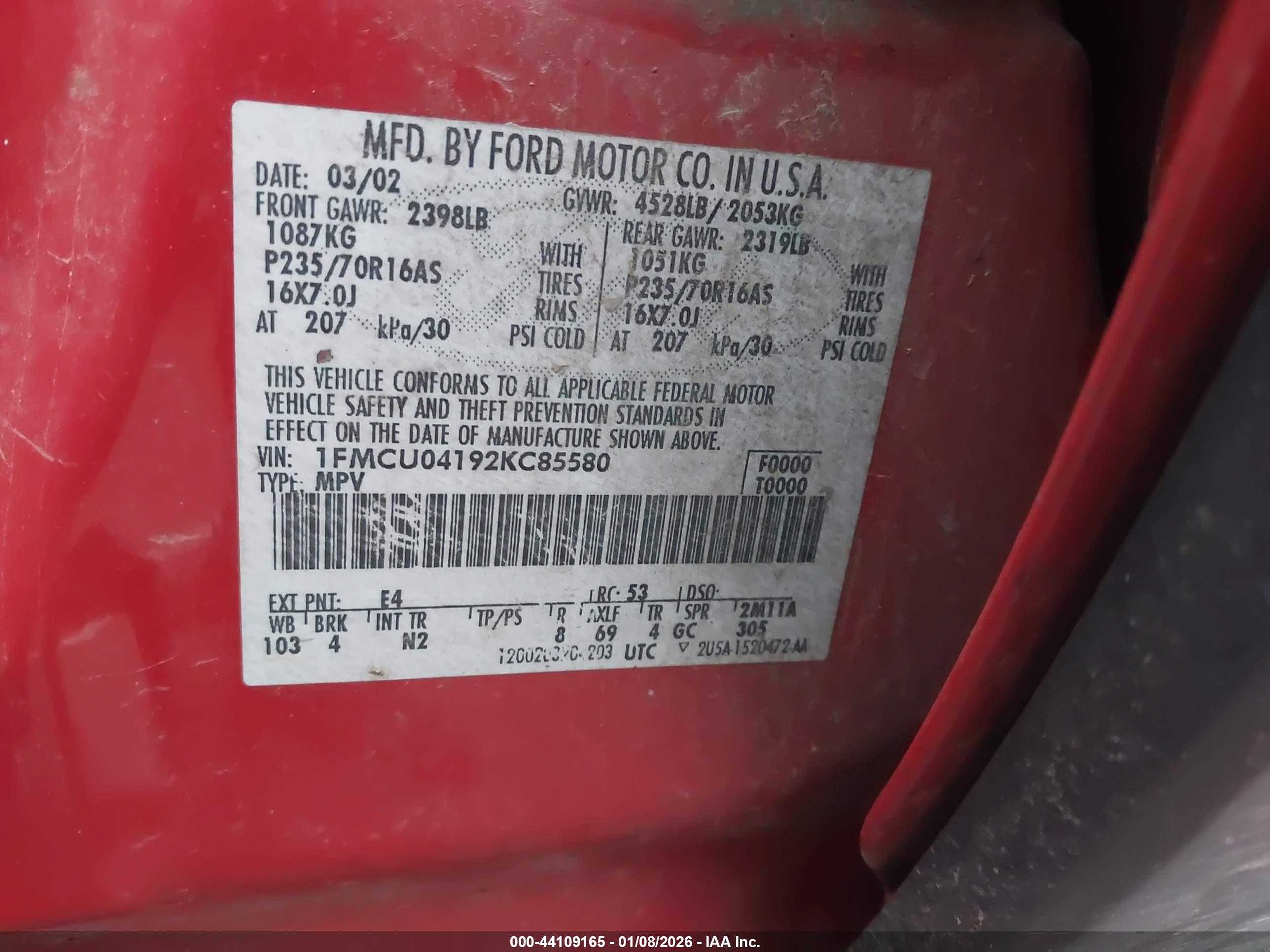 FORD ESCAPE image 9