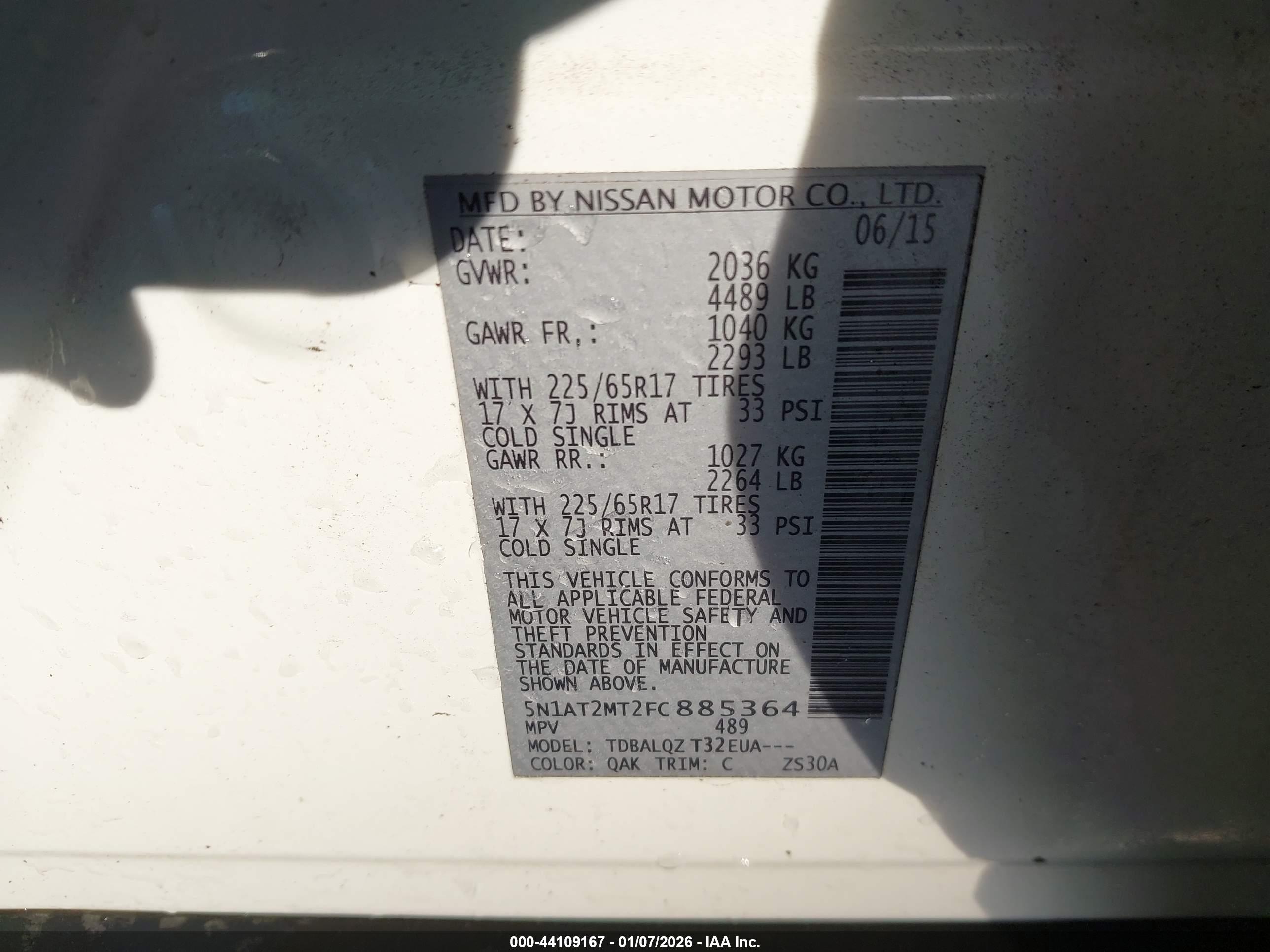 NISSAN ROGUE image 9