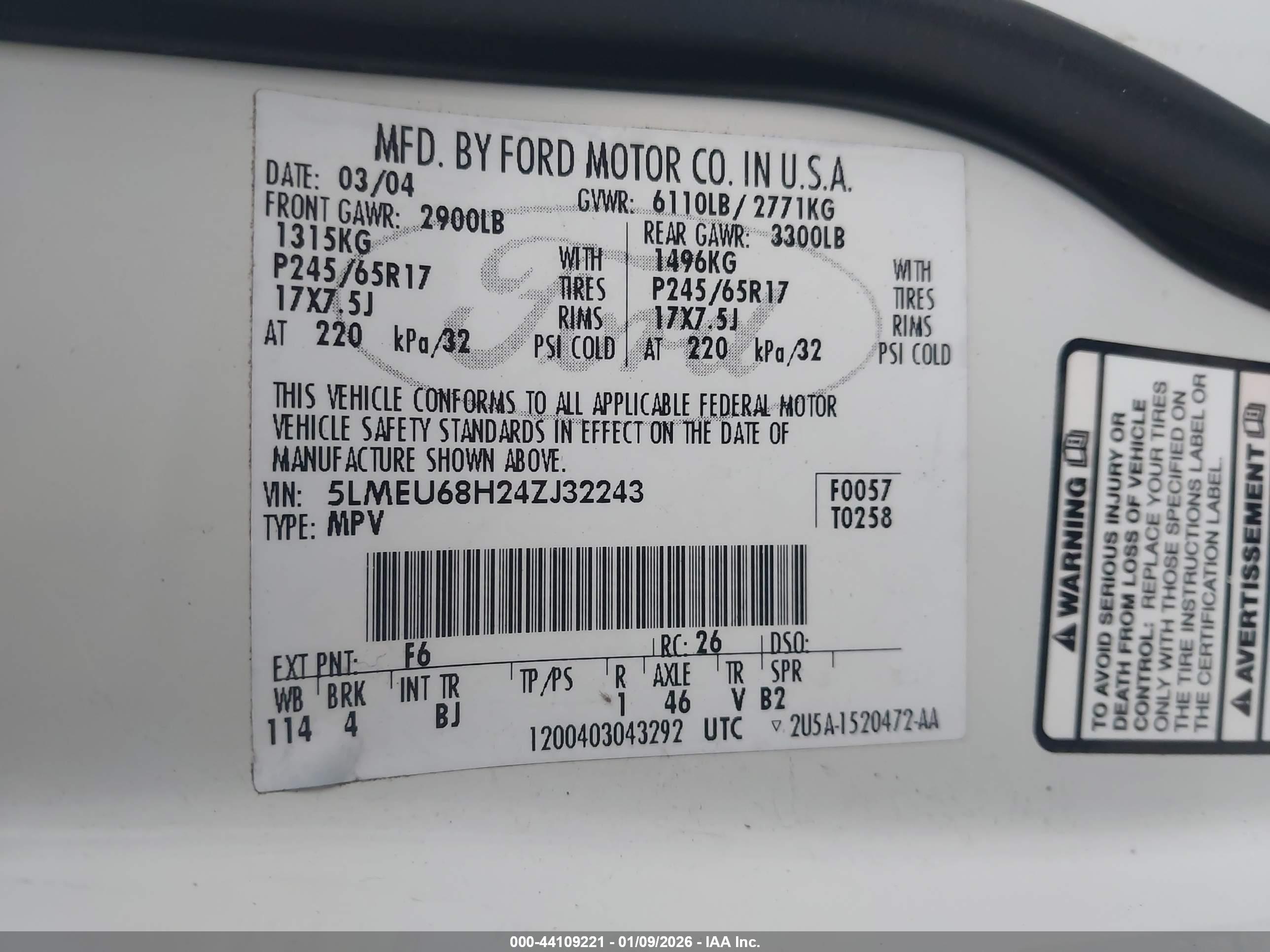 LINCOLN AVIATOR image 9