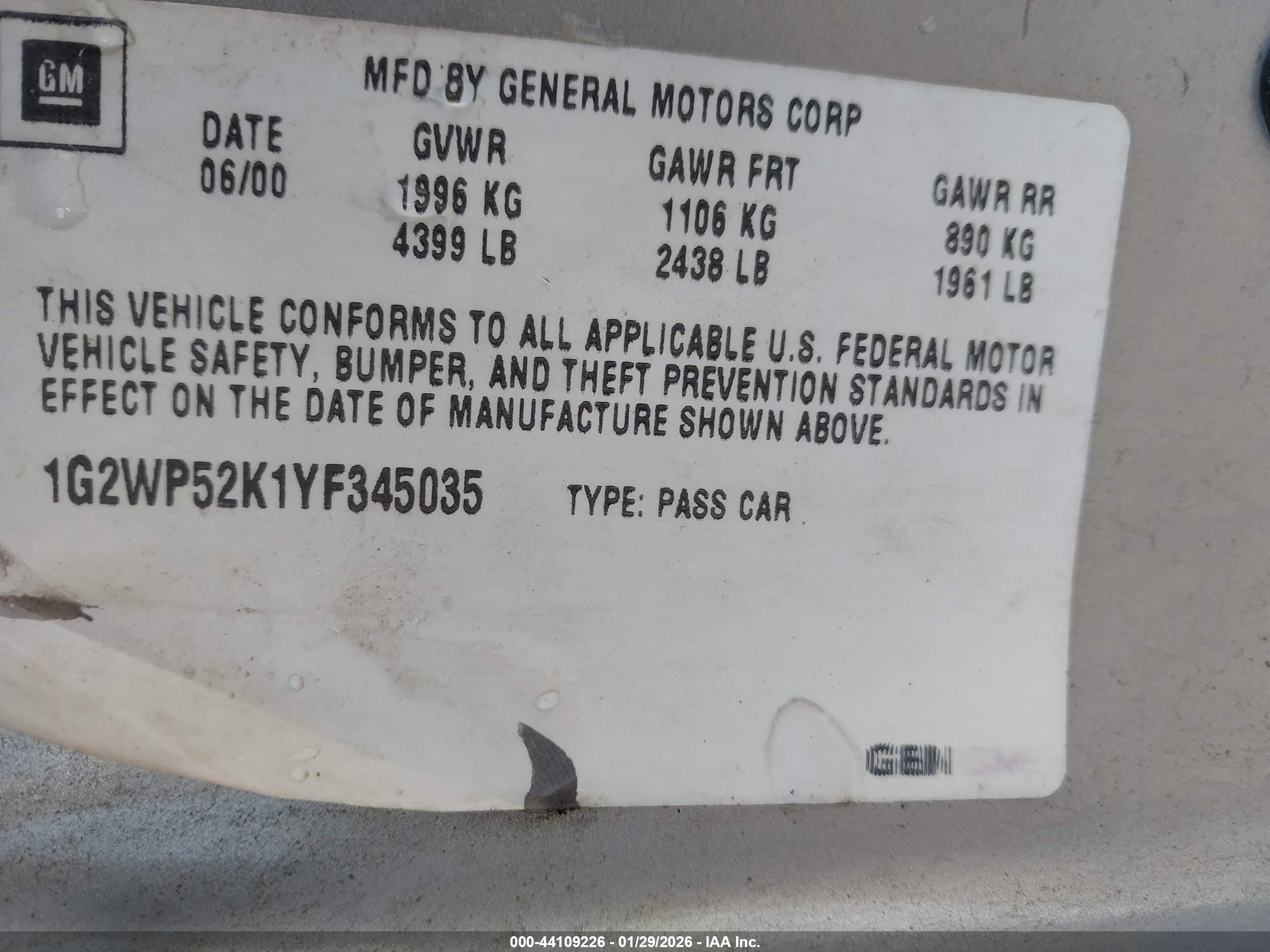 PONTIAC GRAND image 9