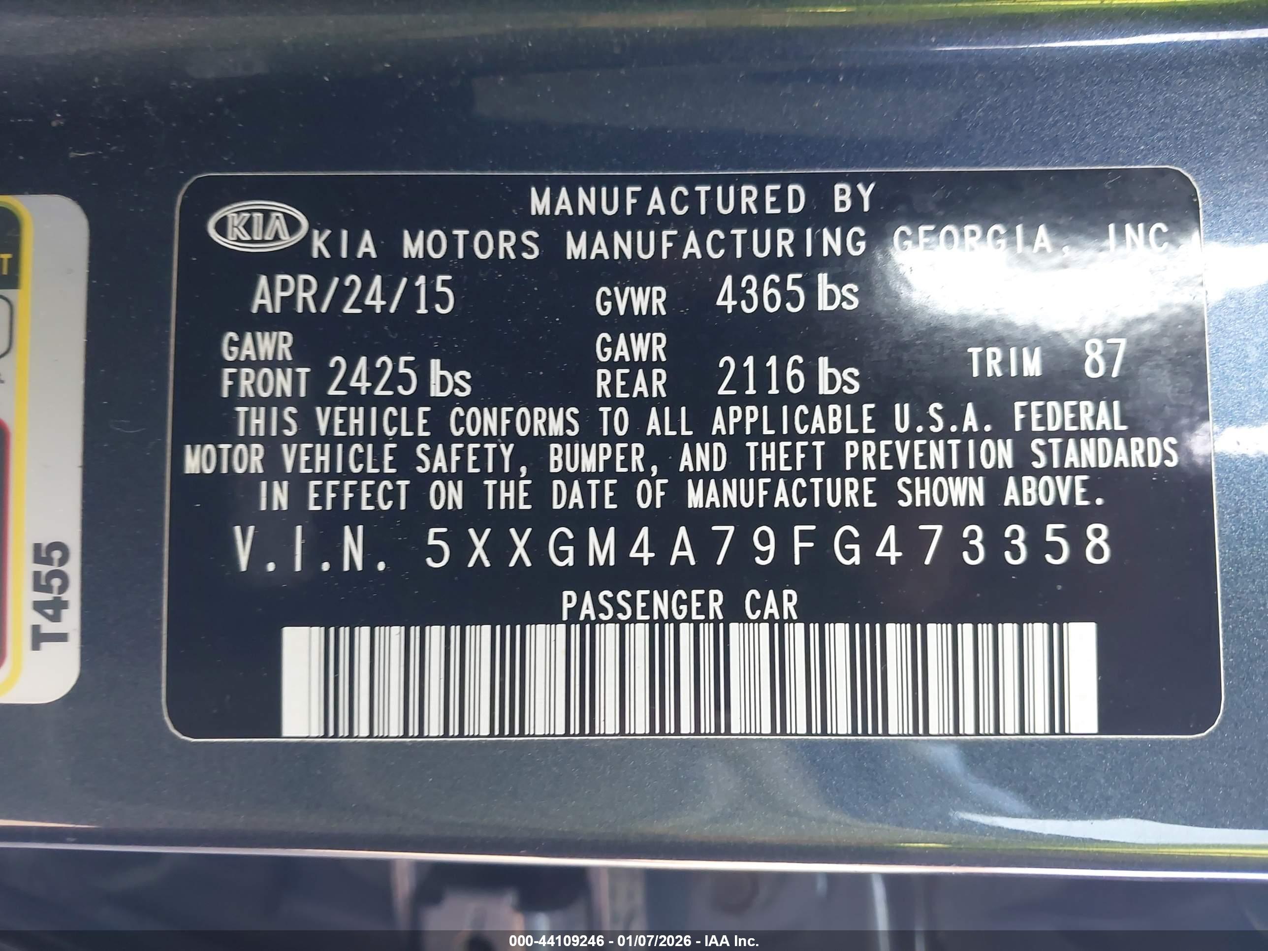 KIA OPTIMA image 9