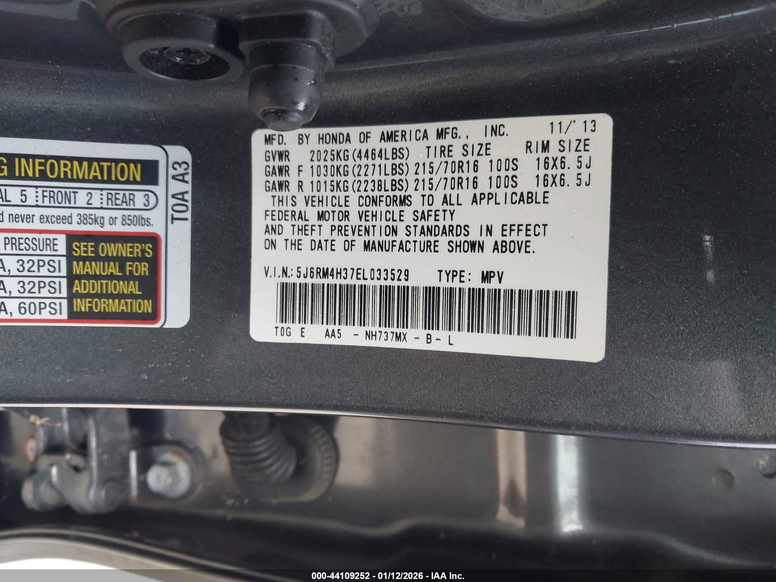 HONDA CR-V image 9