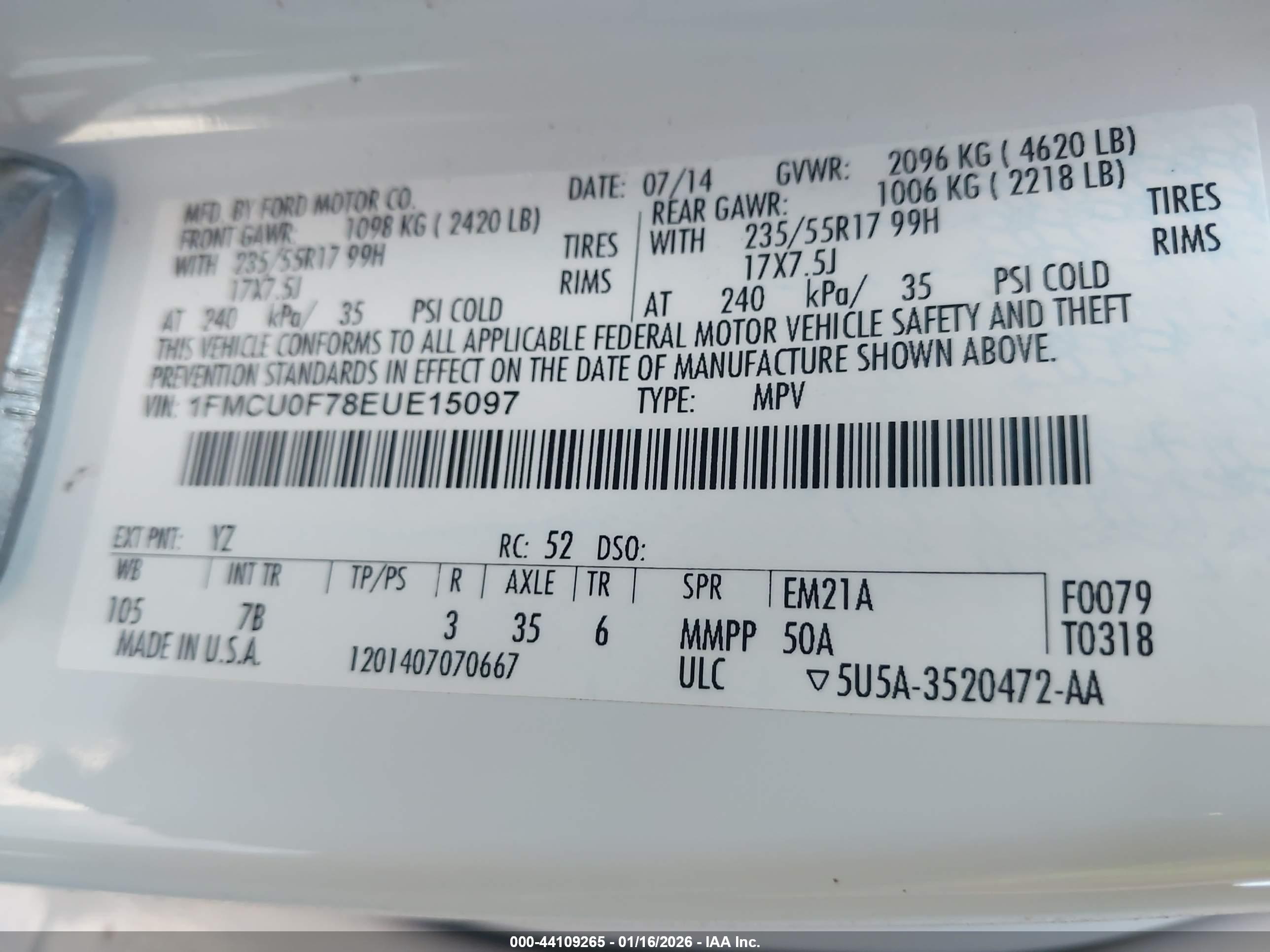 FORD ESCAPE image 9