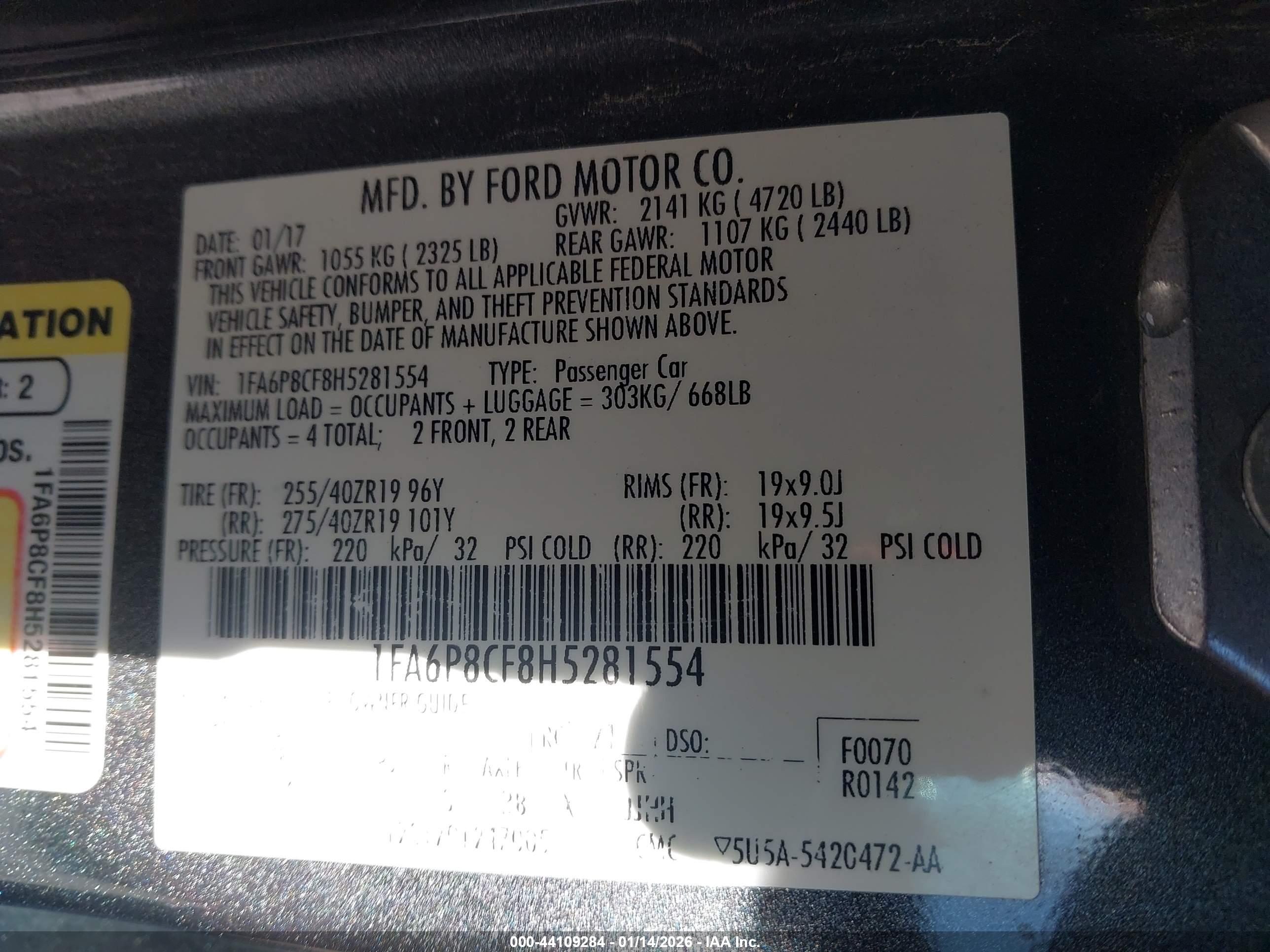 FORD MUSTANG image 9