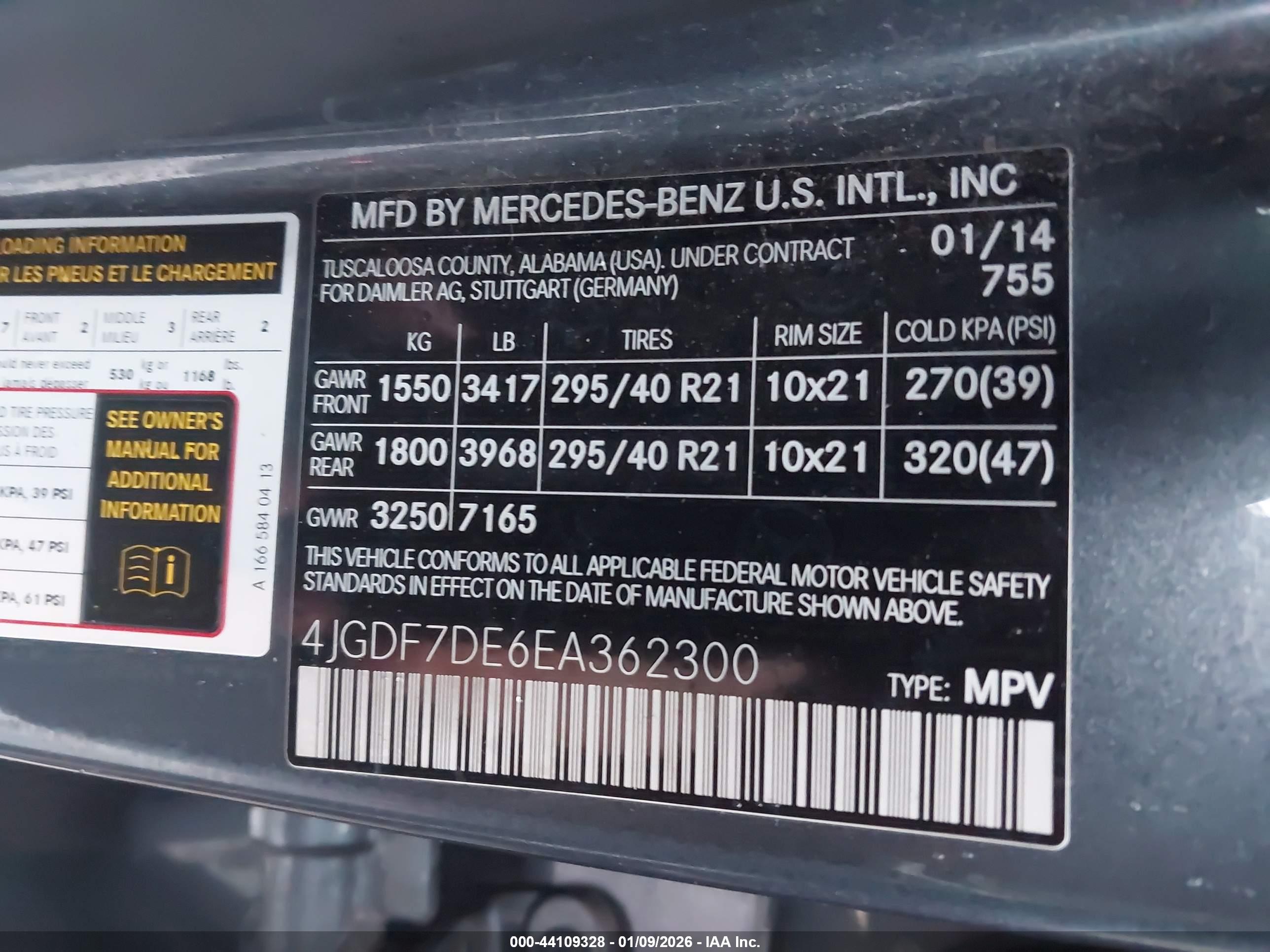 MERCEDES-BENZ GL image 9