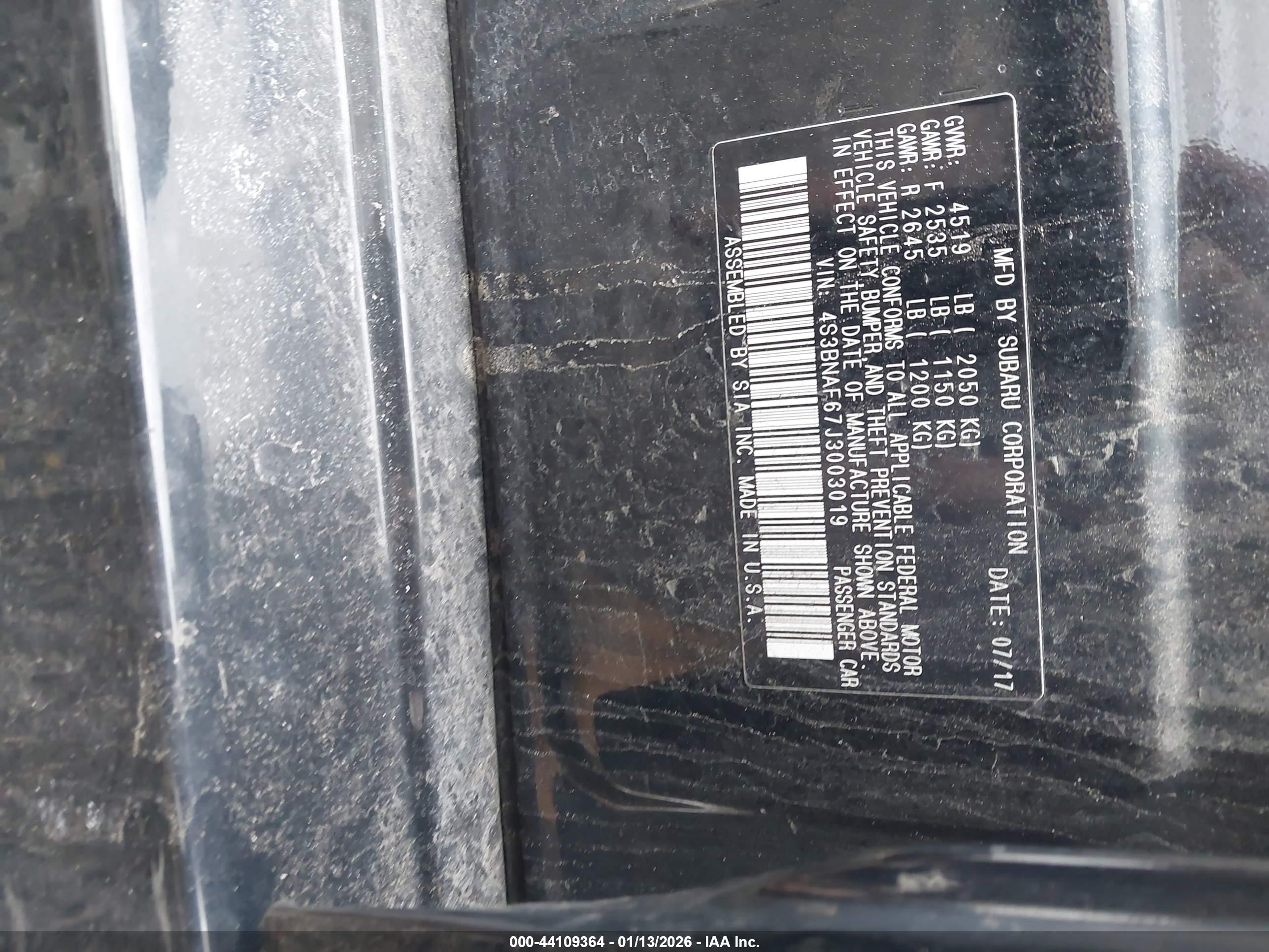 SUBARU LEGACY image 9