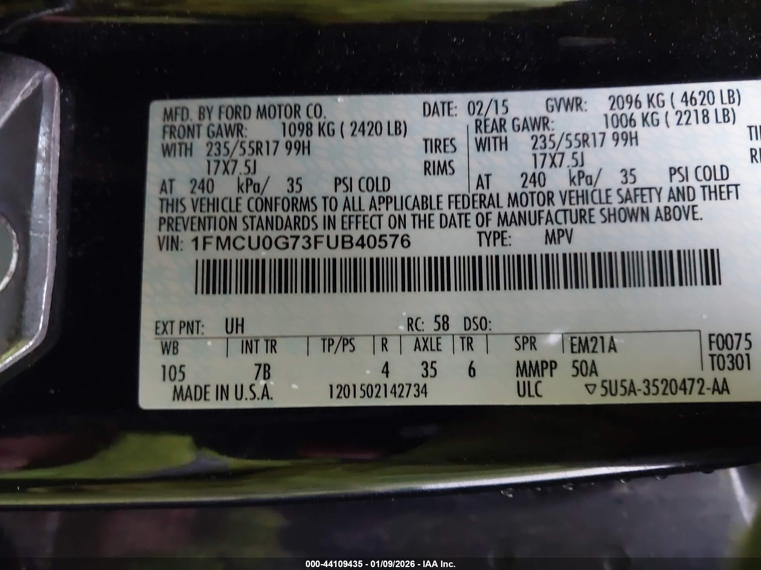 FORD ESCAPE image 9